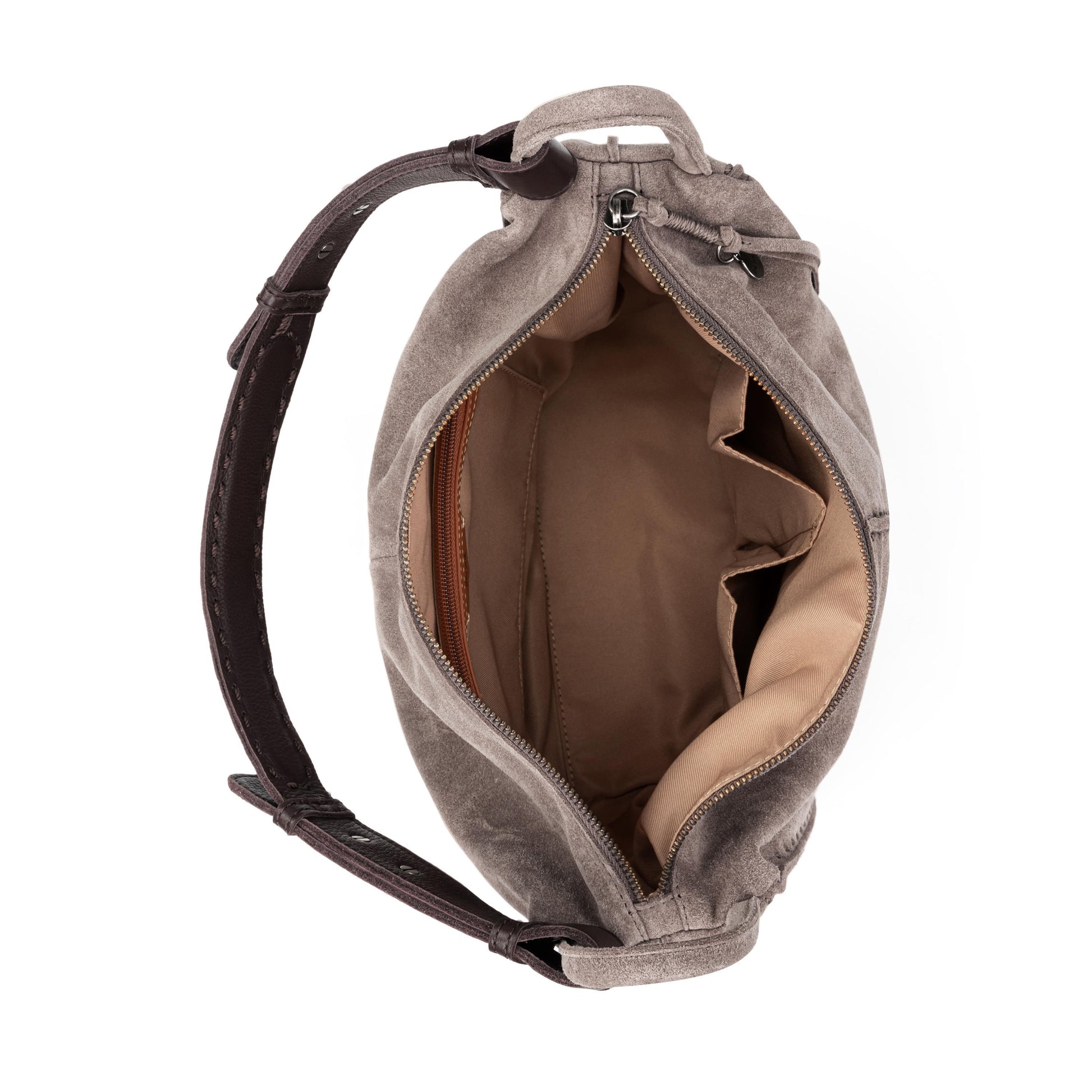 The Sak Los Feliz Slouchy Hobo Leather - |Mushroom Suede|