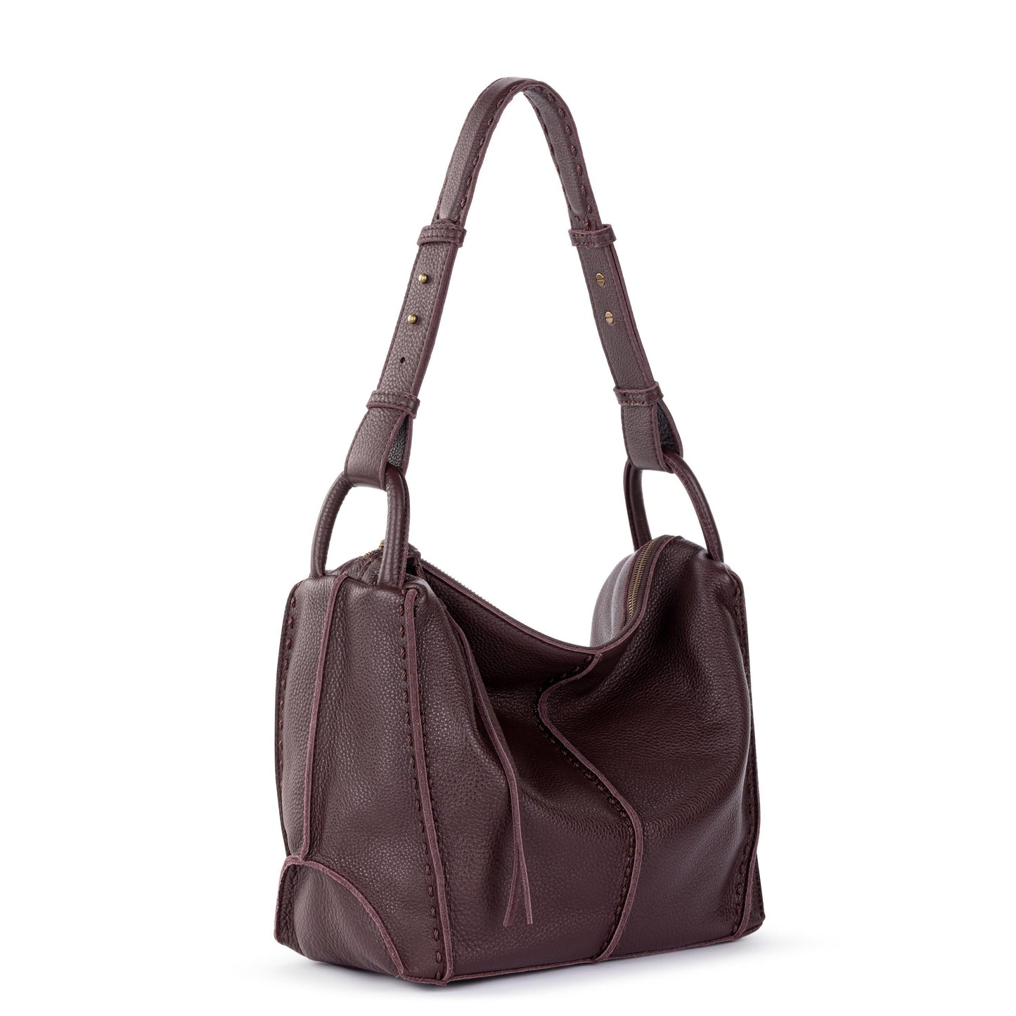 The Sak Los Feliz Slouchy Hobo Leather - |Mahogany|