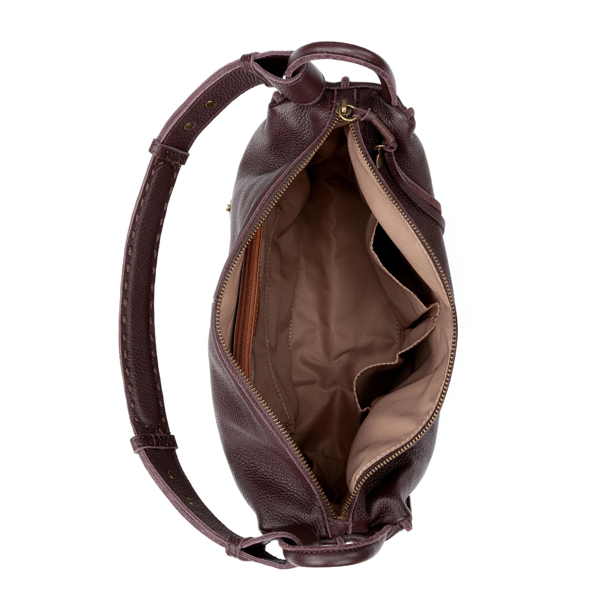 The Sak Los Feliz Slouchy Hobo Leather - |Mahogany|
