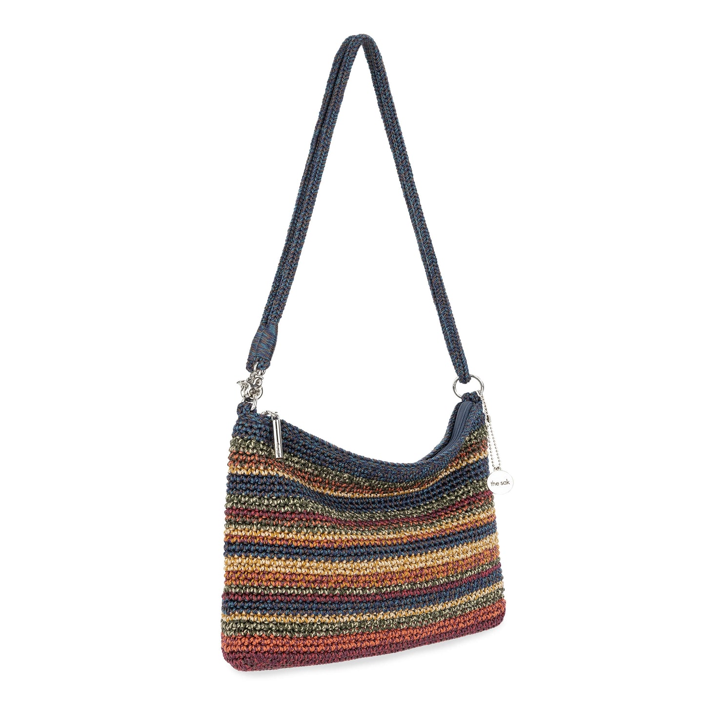 The Sak Lumi Crossbody Crochet - |Woodland Stripe|