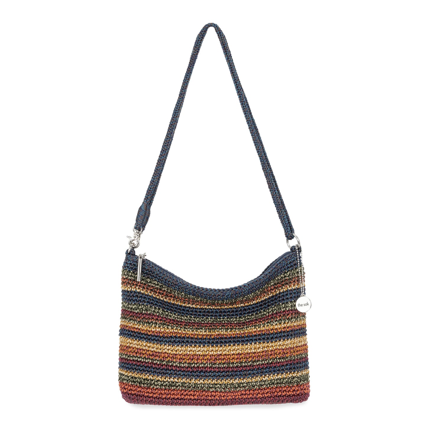 The Sak Lumi Crossbody Crochet - |Woodland Stripe|
