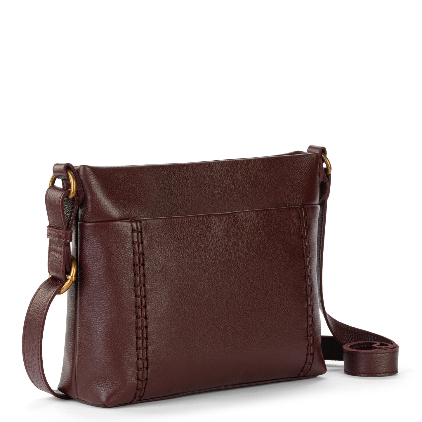 The Sak Melrose Crossbody Leather - Mahogany