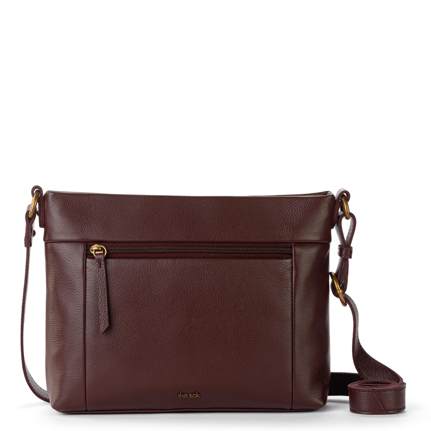 The Sak Melrose Crossbody Leather - Mahogany