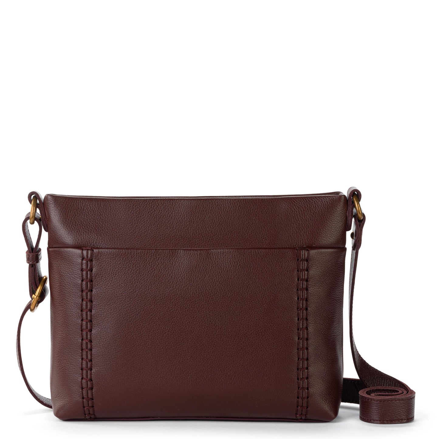 The Sak Melrose Crossbody Leather - Mahogany