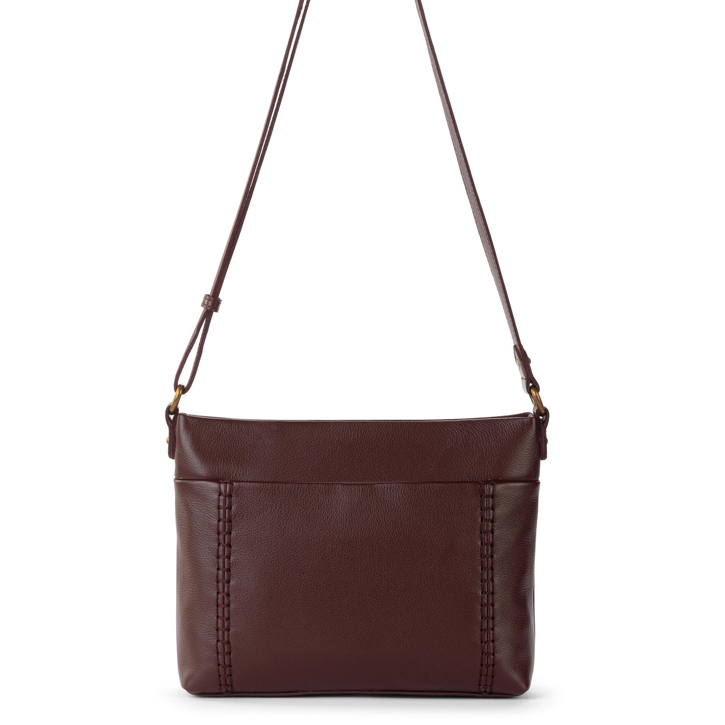 The Sak Melrose Crossbody Leather - Mahogany