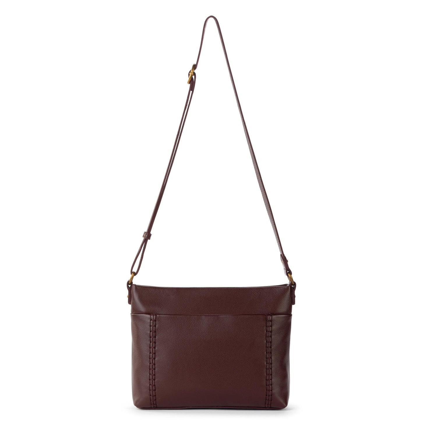The Sak Melrose Crossbody Leather - Mahogany