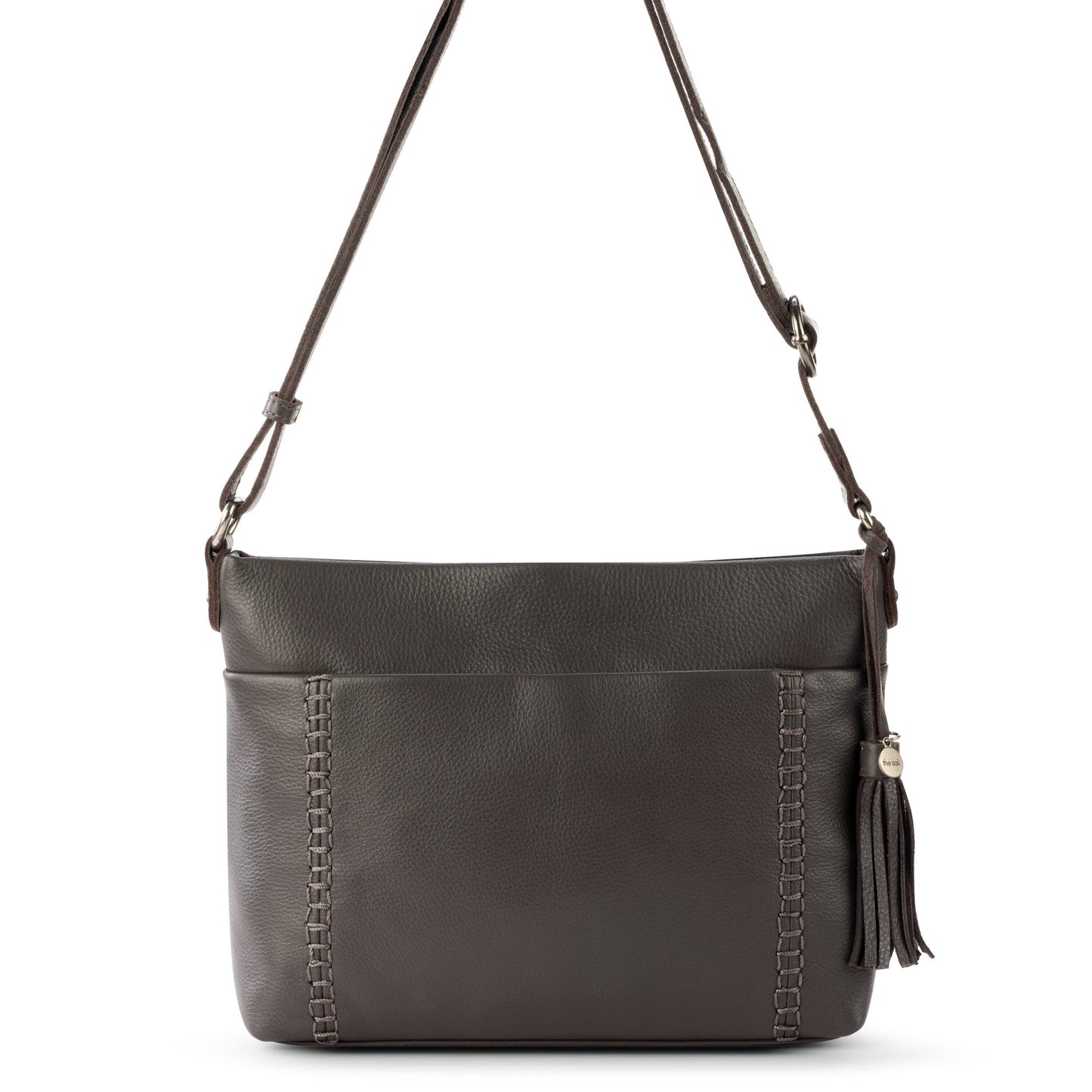 The Sak Melrose Crossbody Leather - |Slate|