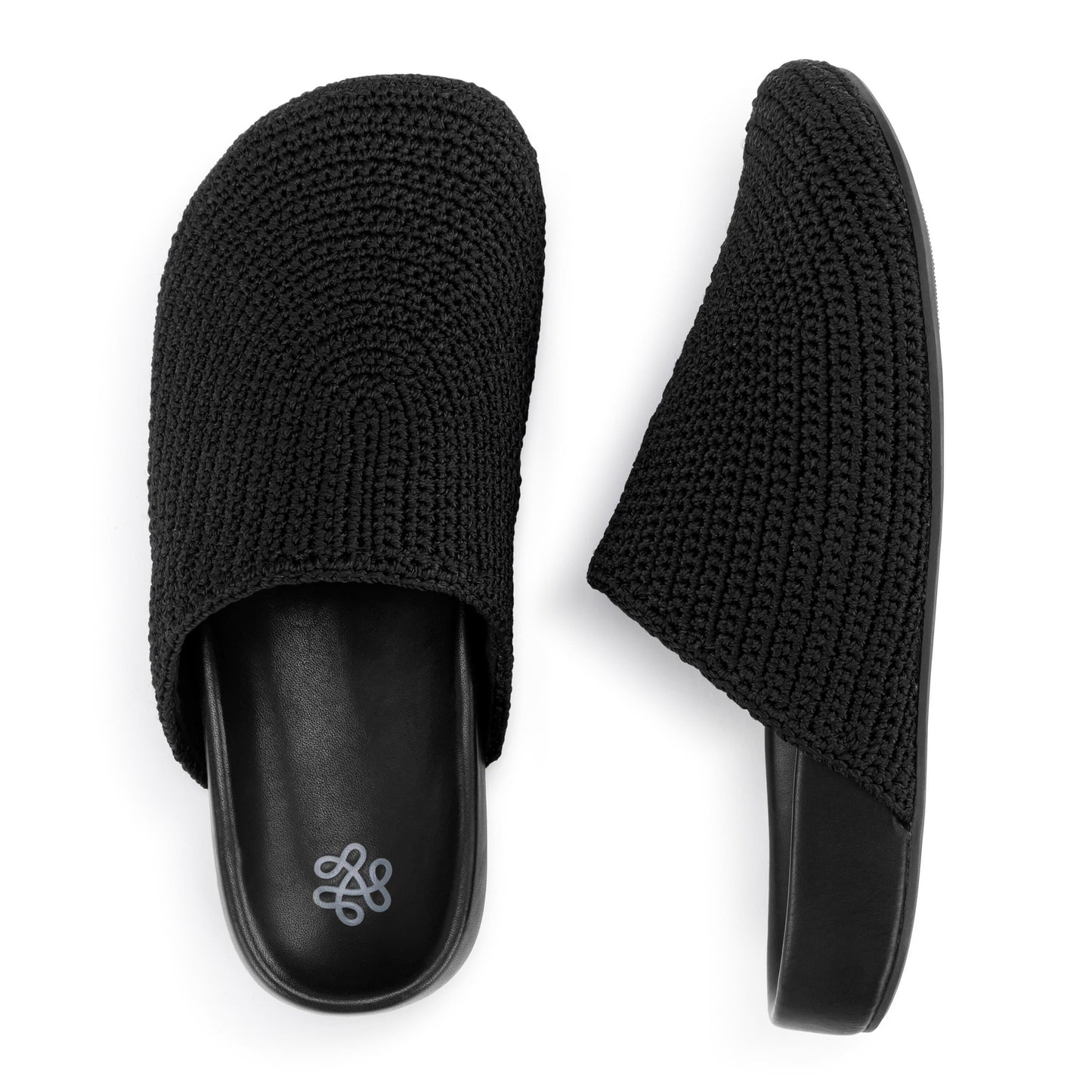 The Sak Bolinas Clog Crochet - |Black|