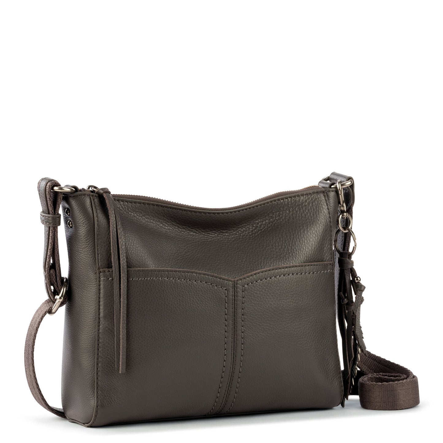 The Sak Alameda Crossbody Leather - |Slate|