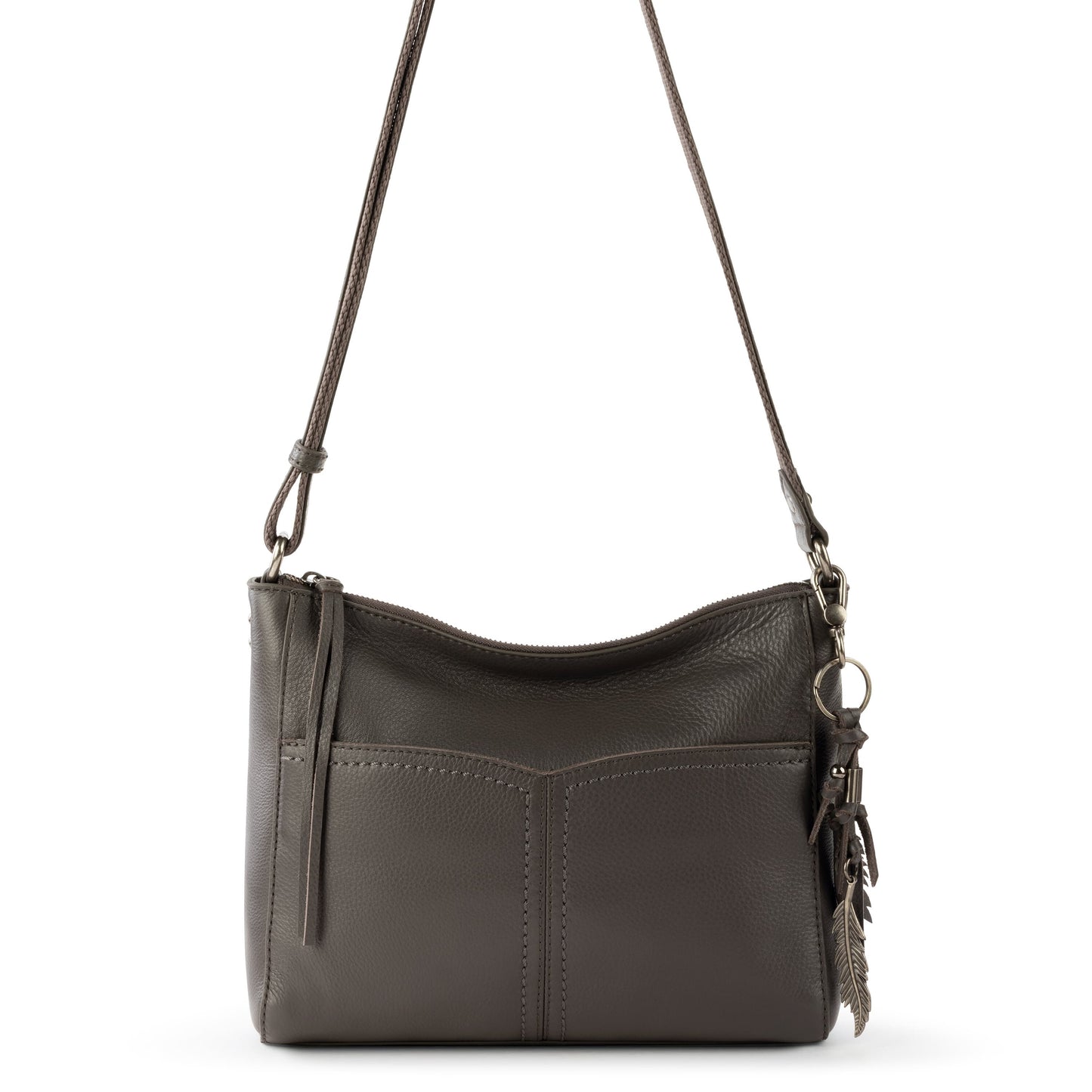 The Sak Alameda Crossbody Leather - |Slate|