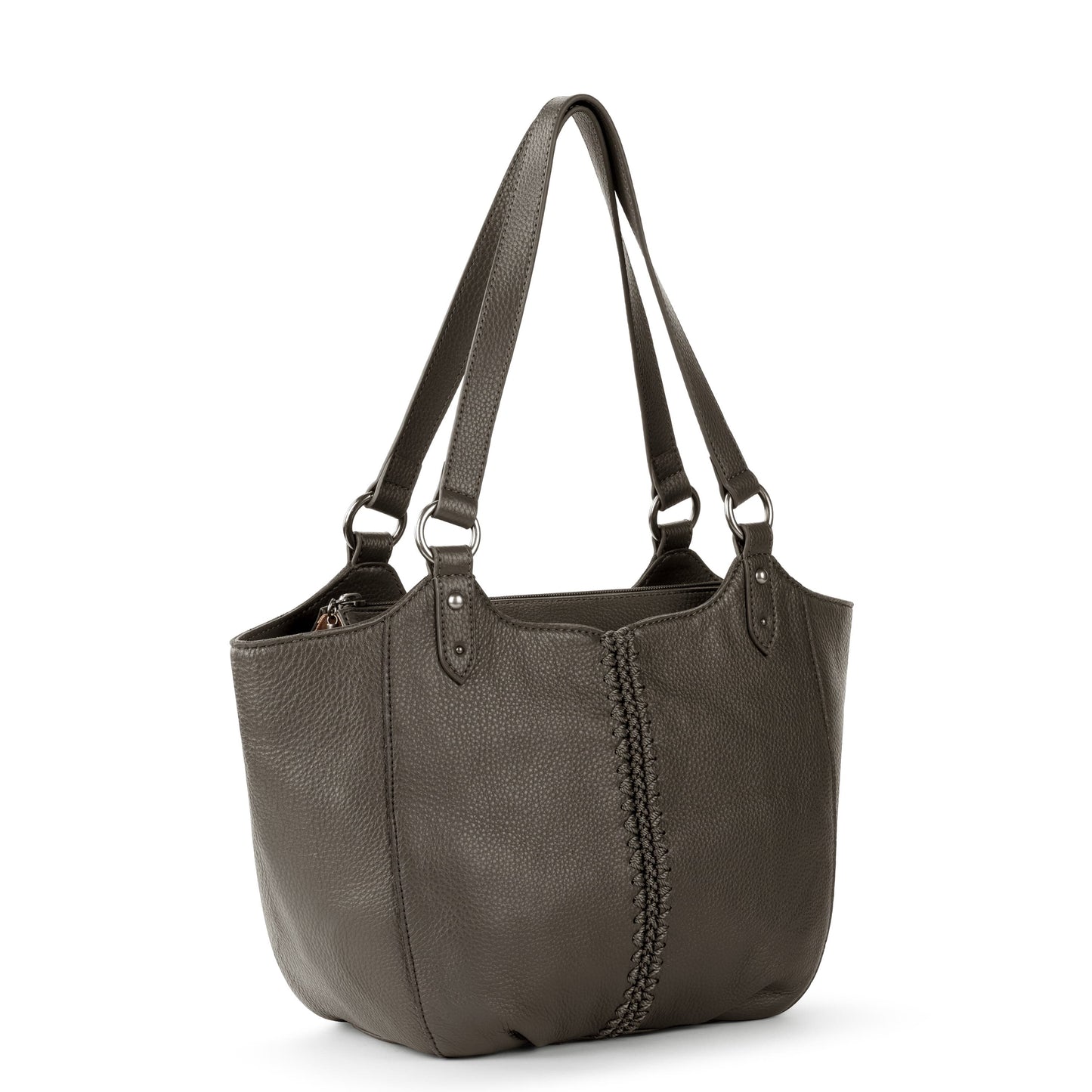 The Sak Bolinas Satchel Leather - |Slate|