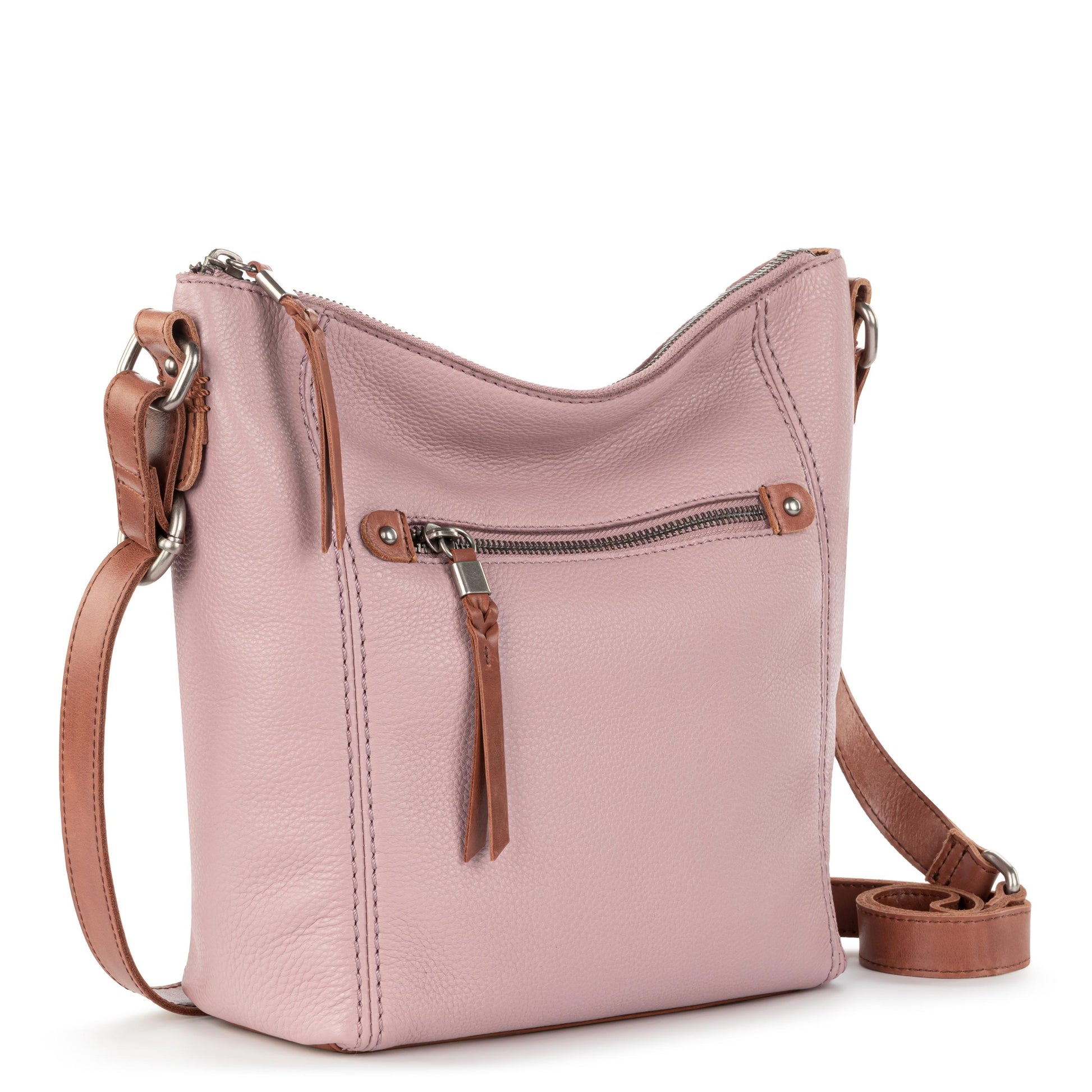 The Sak Ashland Crossbody Leather - |Rosewood|
