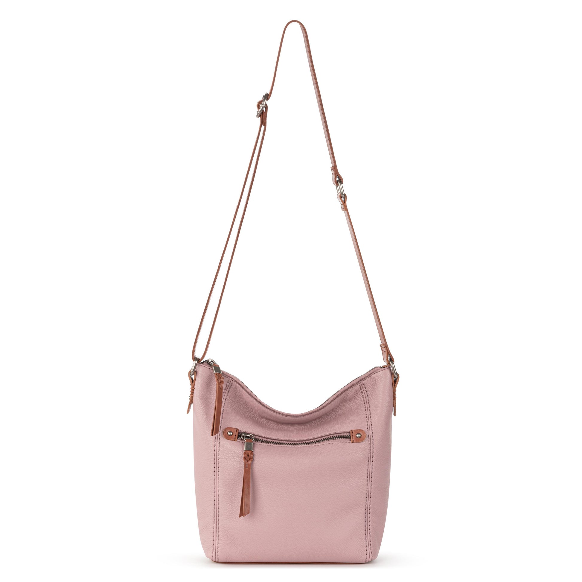 The Sak Ashland Crossbody Leather - |Rosewood|