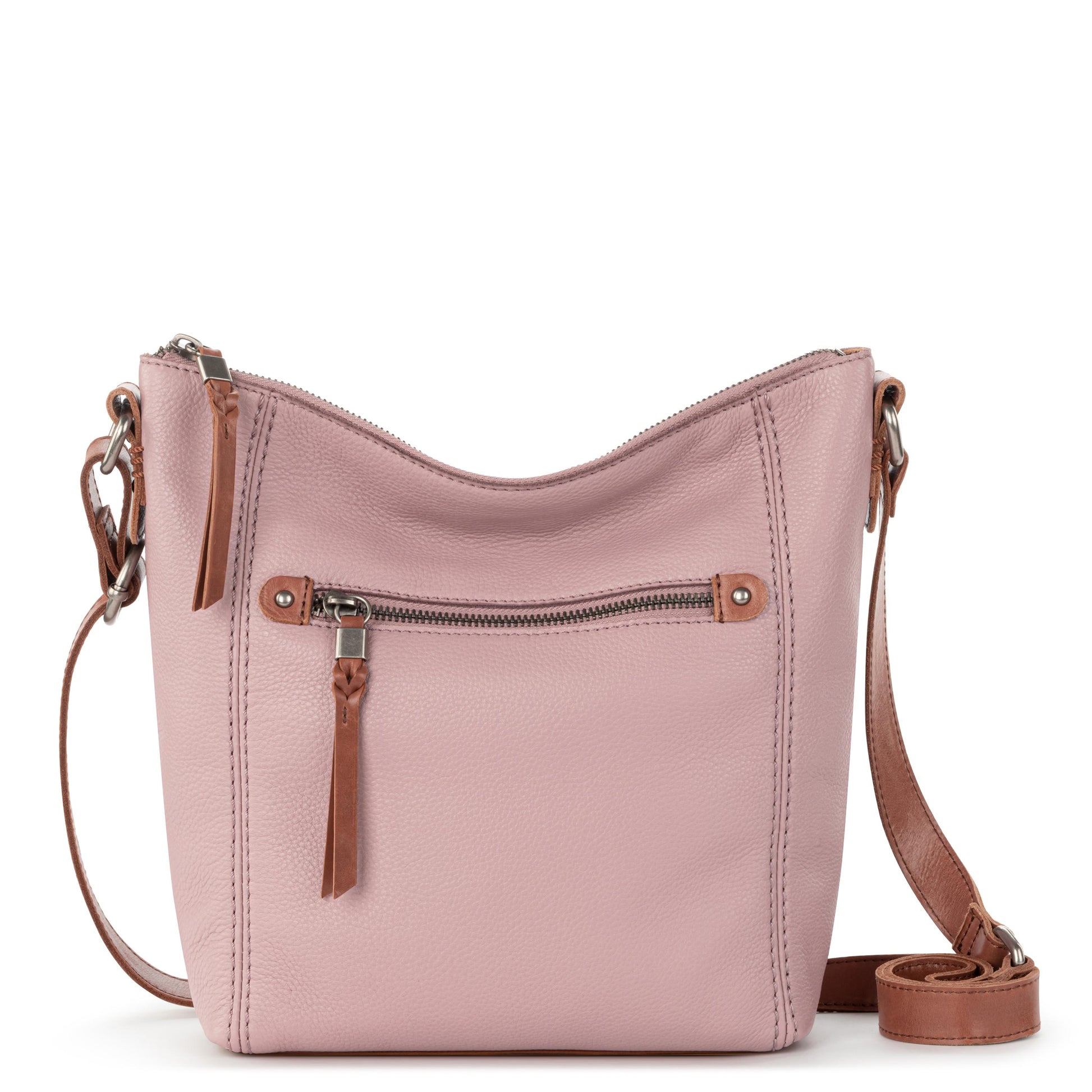 The Sak Ashland Crossbody Leather - |Rosewood|