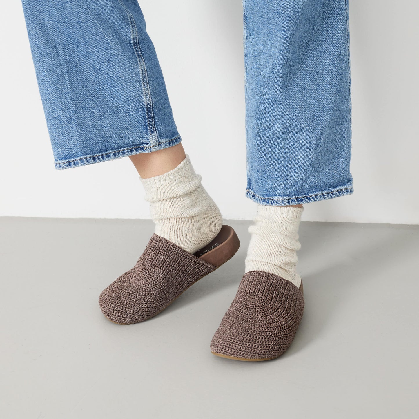 The Sak Bolinas Clog Crochet - |Mushroom|