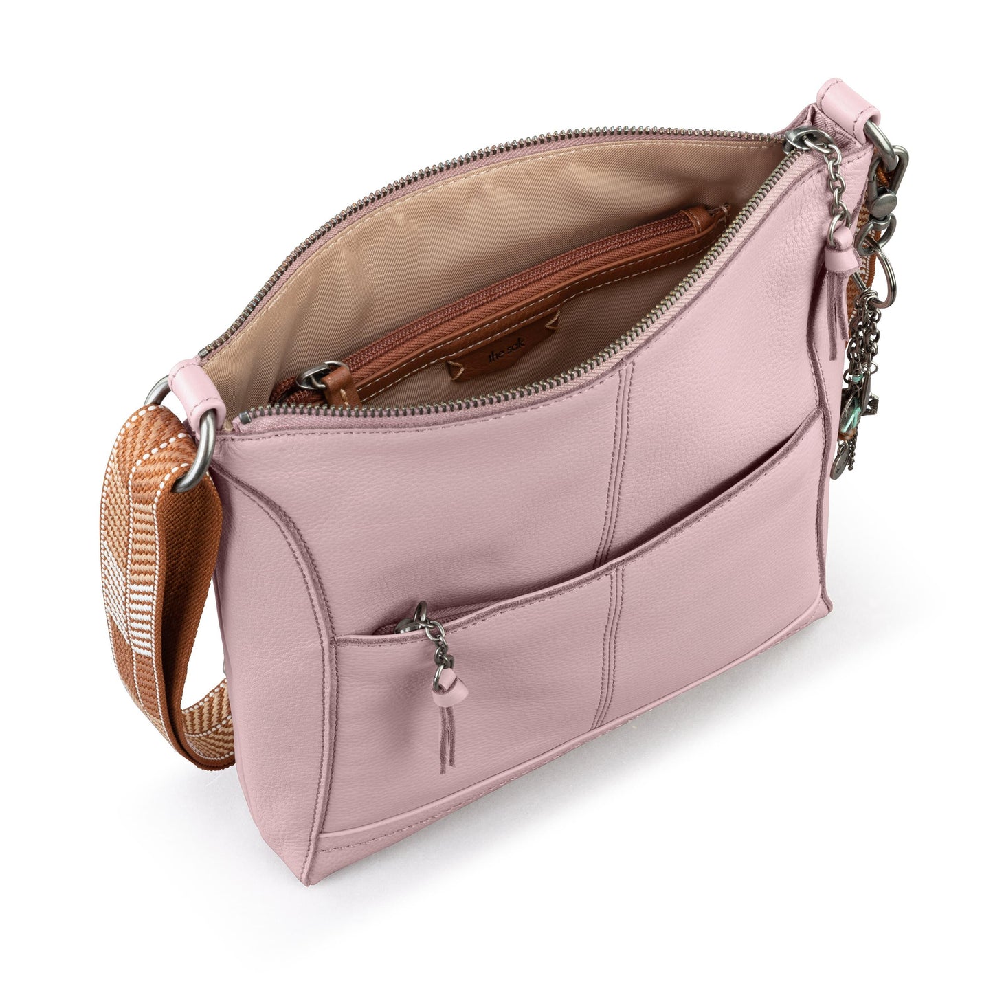 The Sak Lucia Crossbody Leather - |Rosewood|