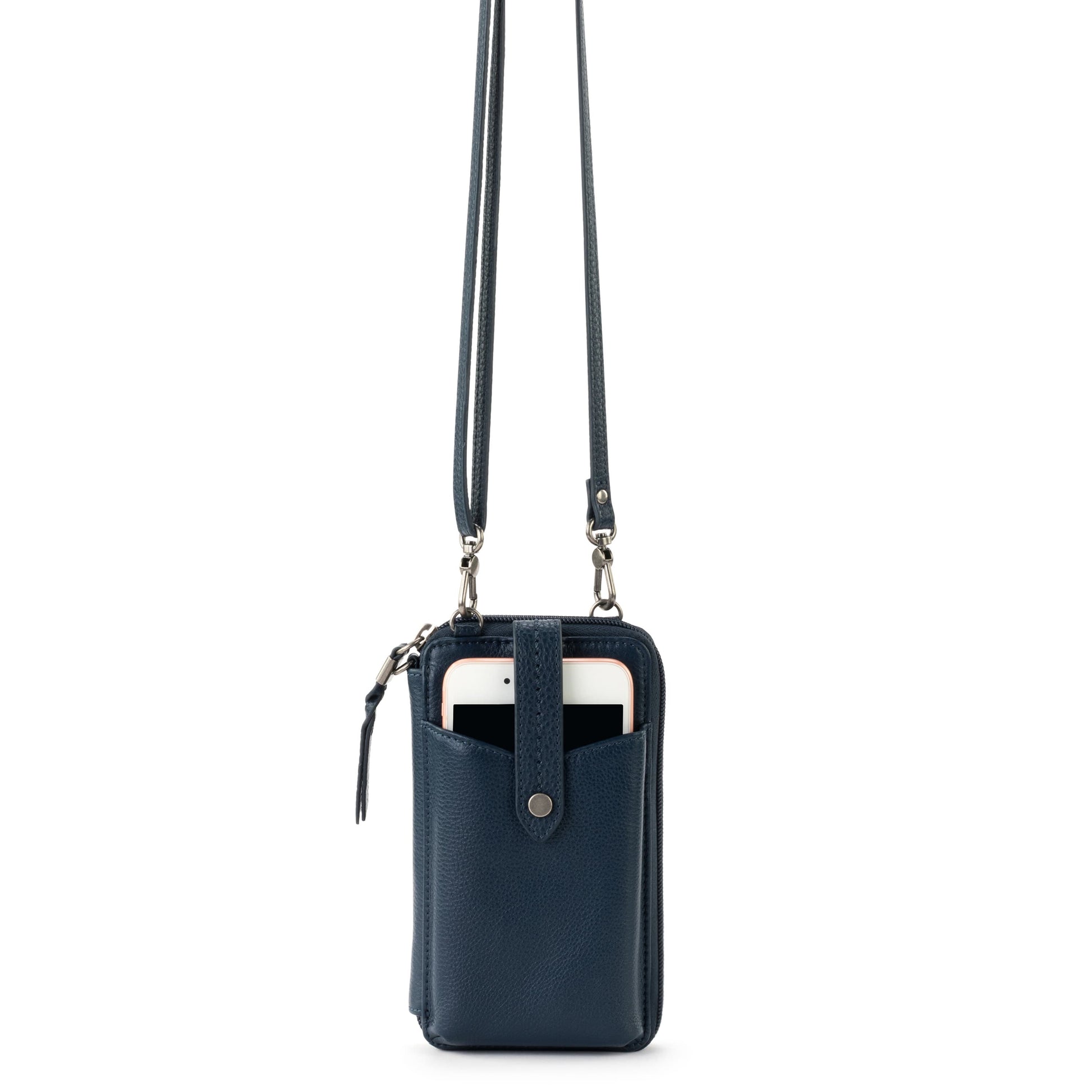The Sak Silverlake Smartphone Crossbody Leather - |Indigo|