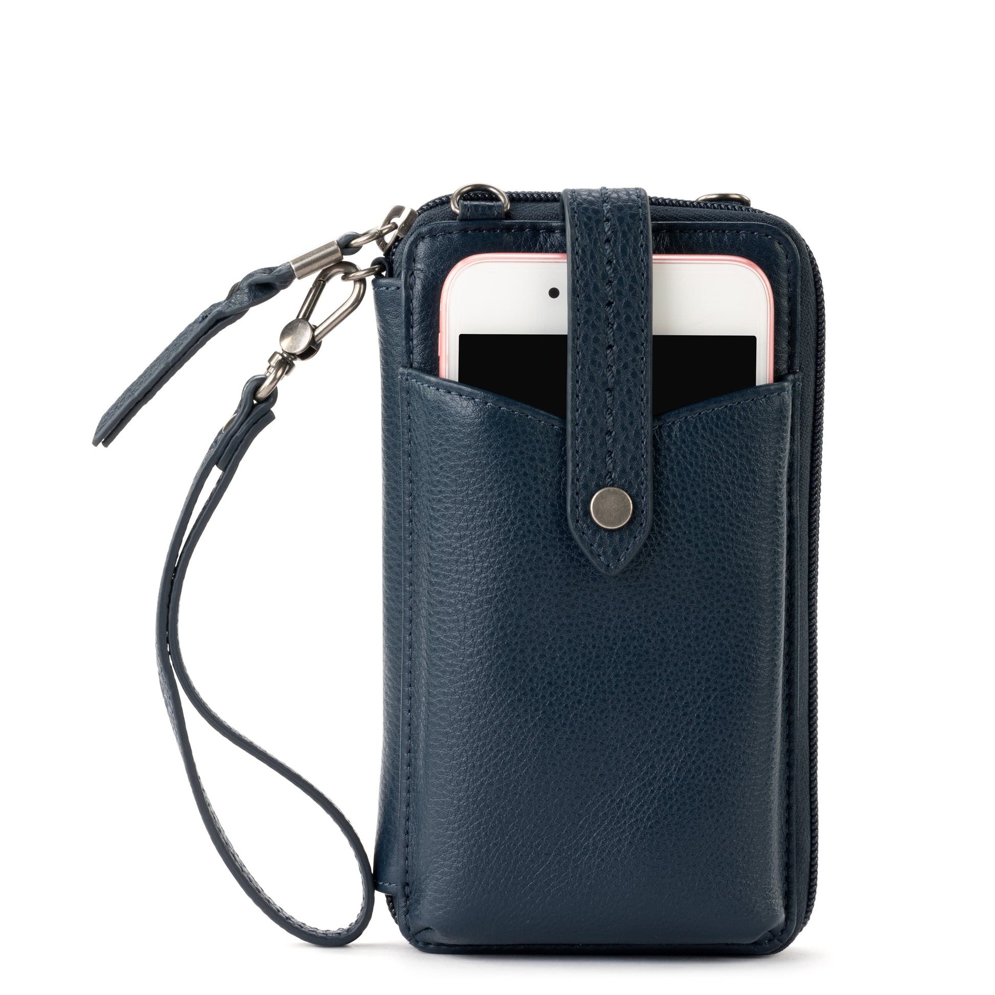 The Sak Silverlake Smartphone Crossbody Leather - |Indigo|