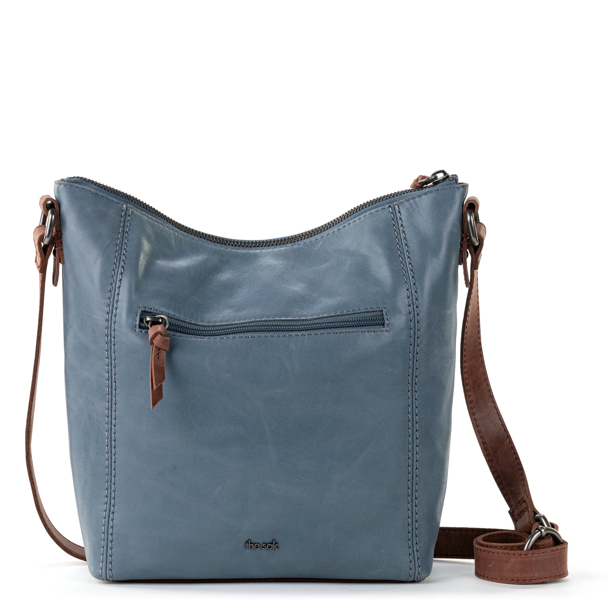 The Sak Ashland Crossbody Leather - |Maritime Wave Embossed|