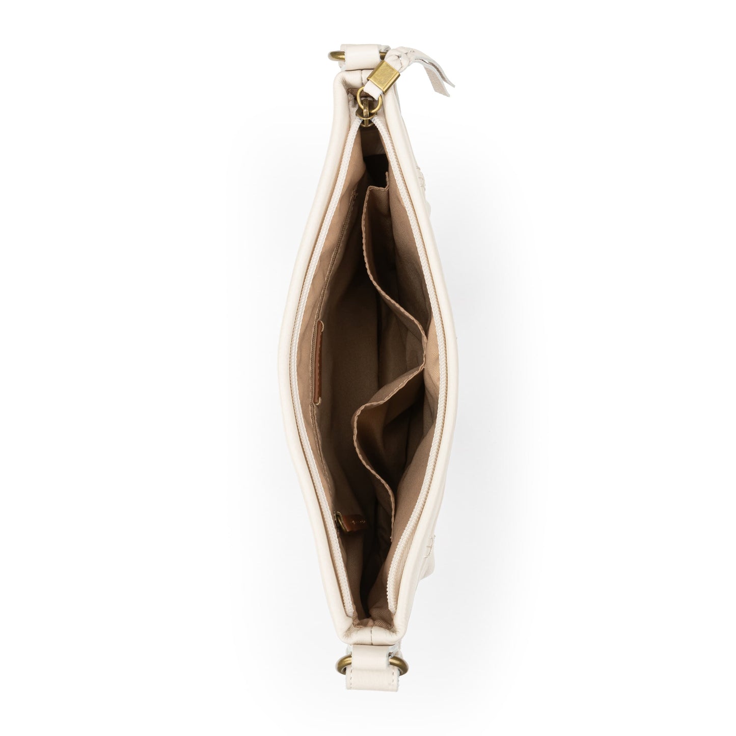 The Sak Melrose Crossbody Leather - |Stone|