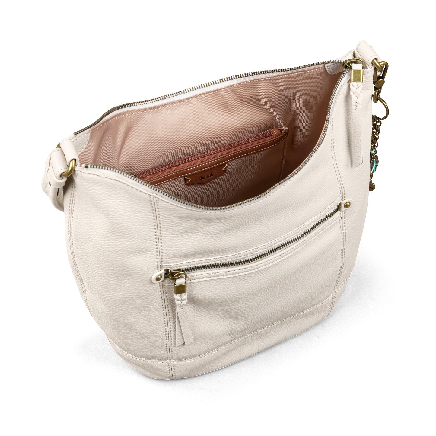 The Sak Sequoia Hobo Leather - |Stone|