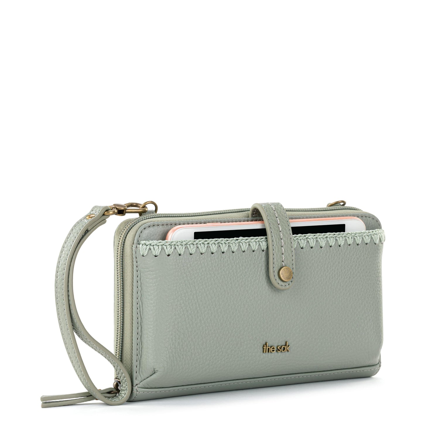 The Sak Iris Large Smartphone Crossbody Leather - |Meadow|