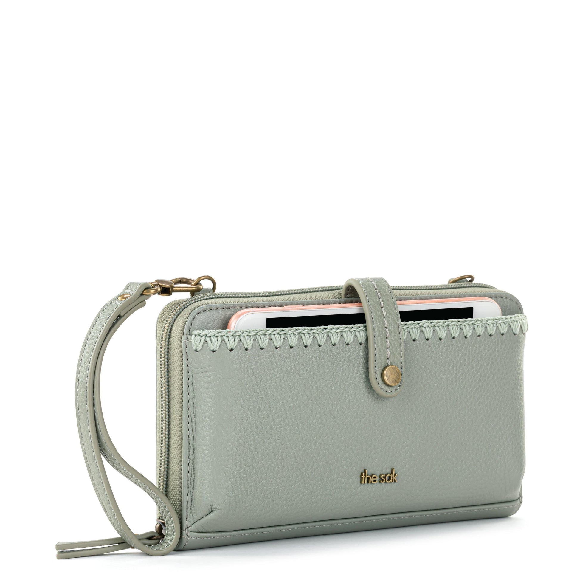 The Sak Iris Large Smartphone Crossbody Leather - |Meadow|