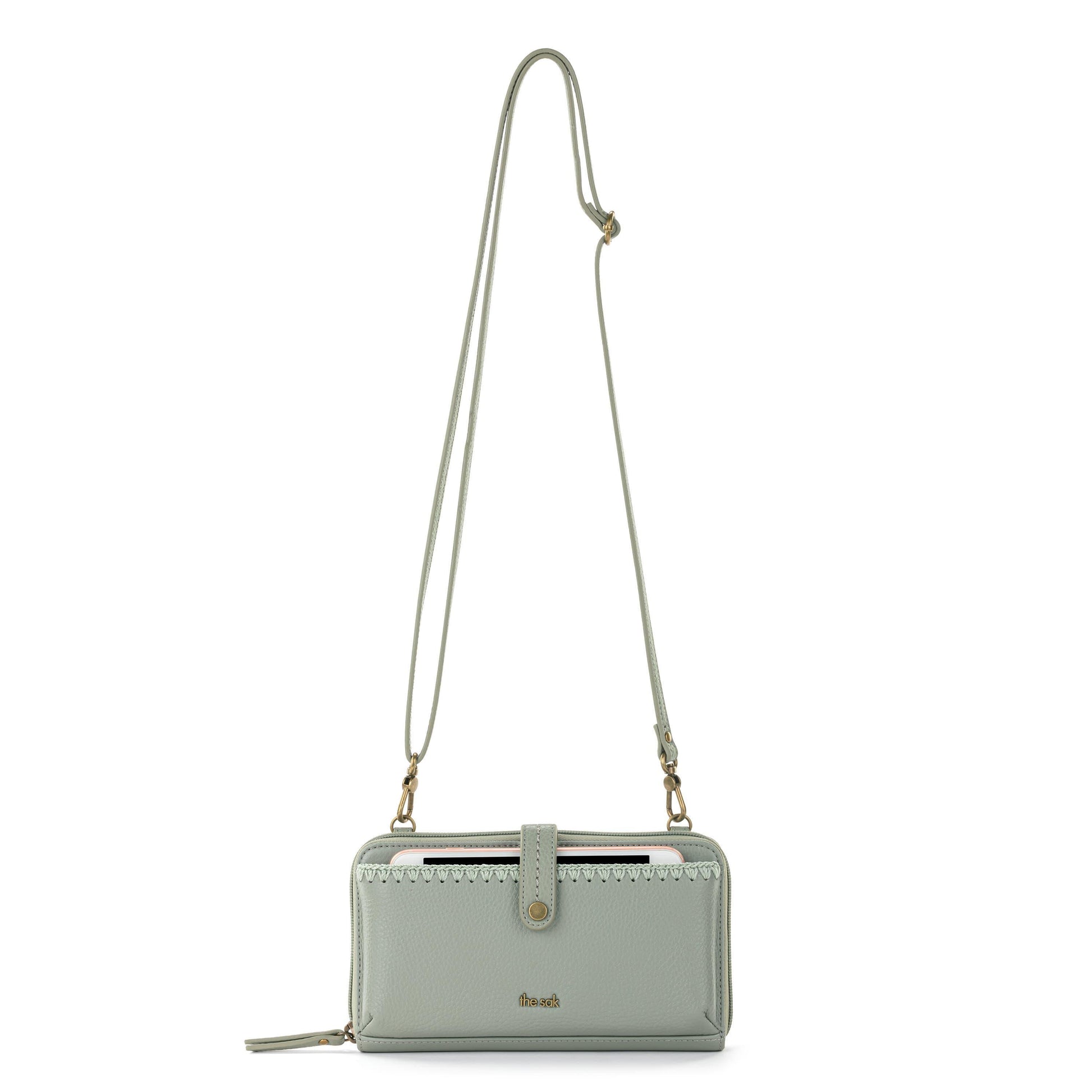 The Sak Iris Large Smartphone Crossbody Leather - |Meadow|