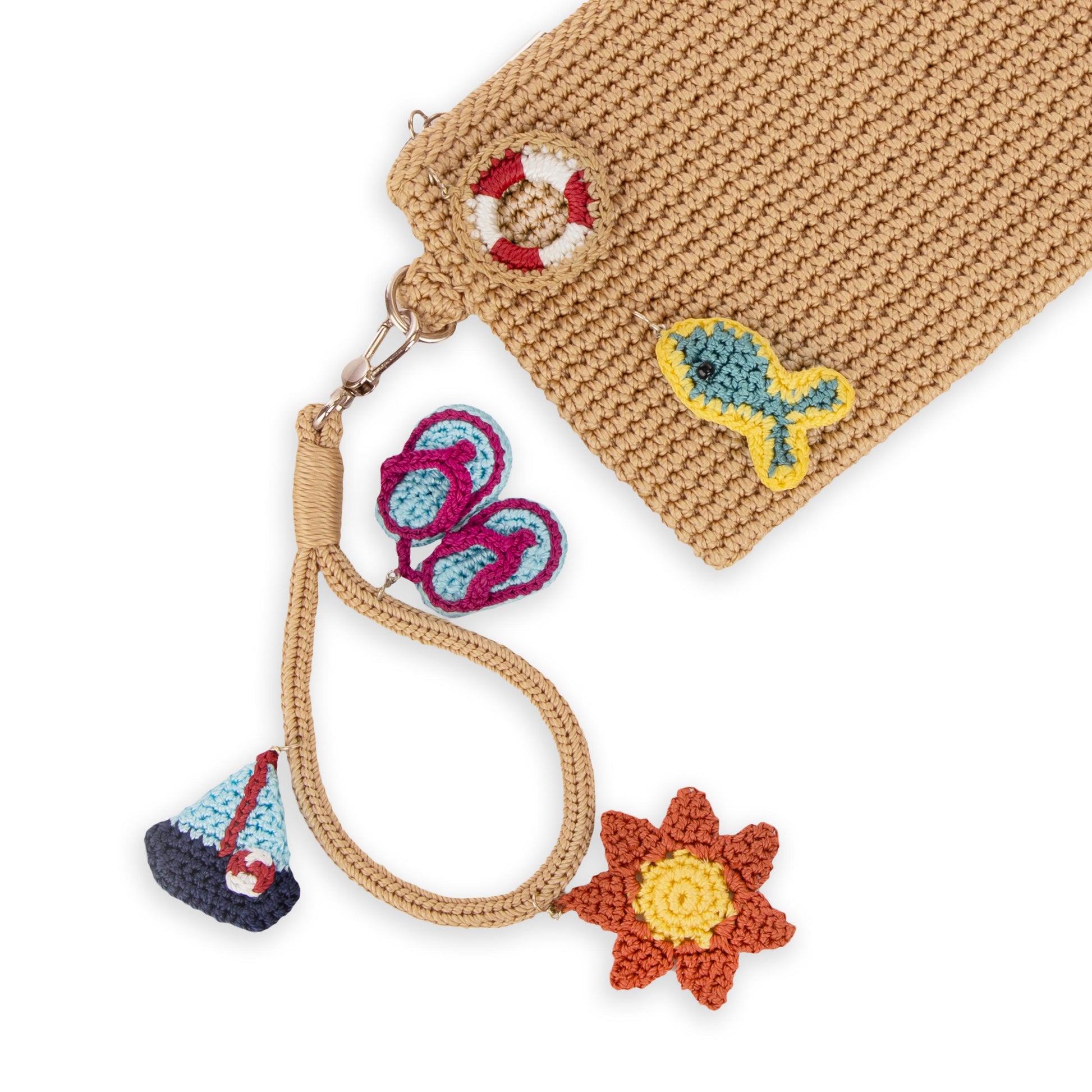 The Sak Vita Wristlet Crochet - |Bamboo|