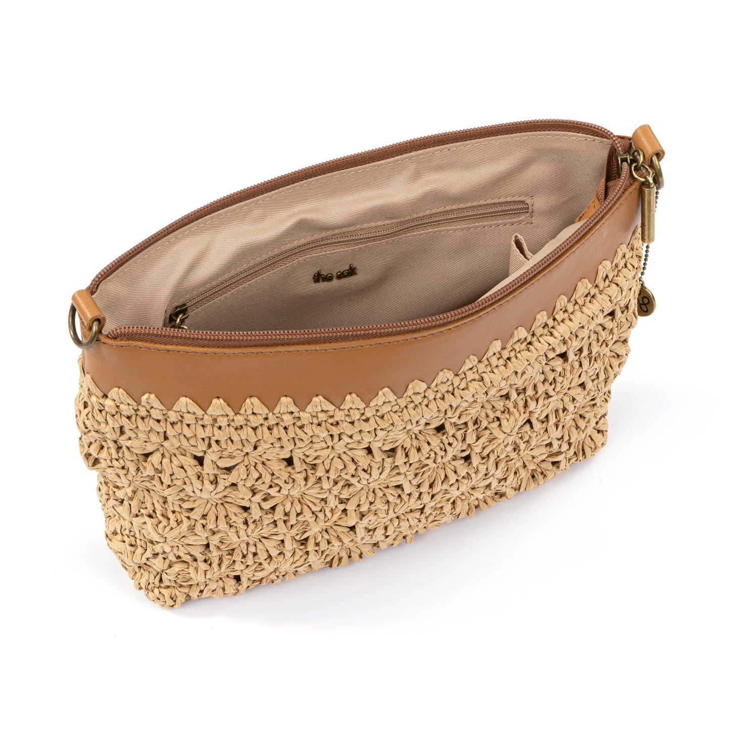 The Sak Lumi Crossbody Crochet - |Natural Primrose Straw|