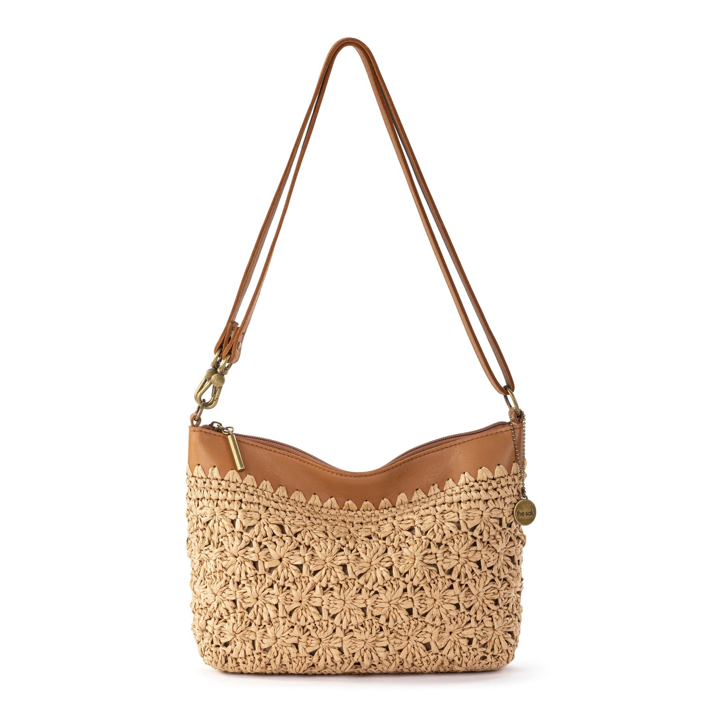 The Sak Lumi Crossbody Crochet - |Natural Primrose Straw|