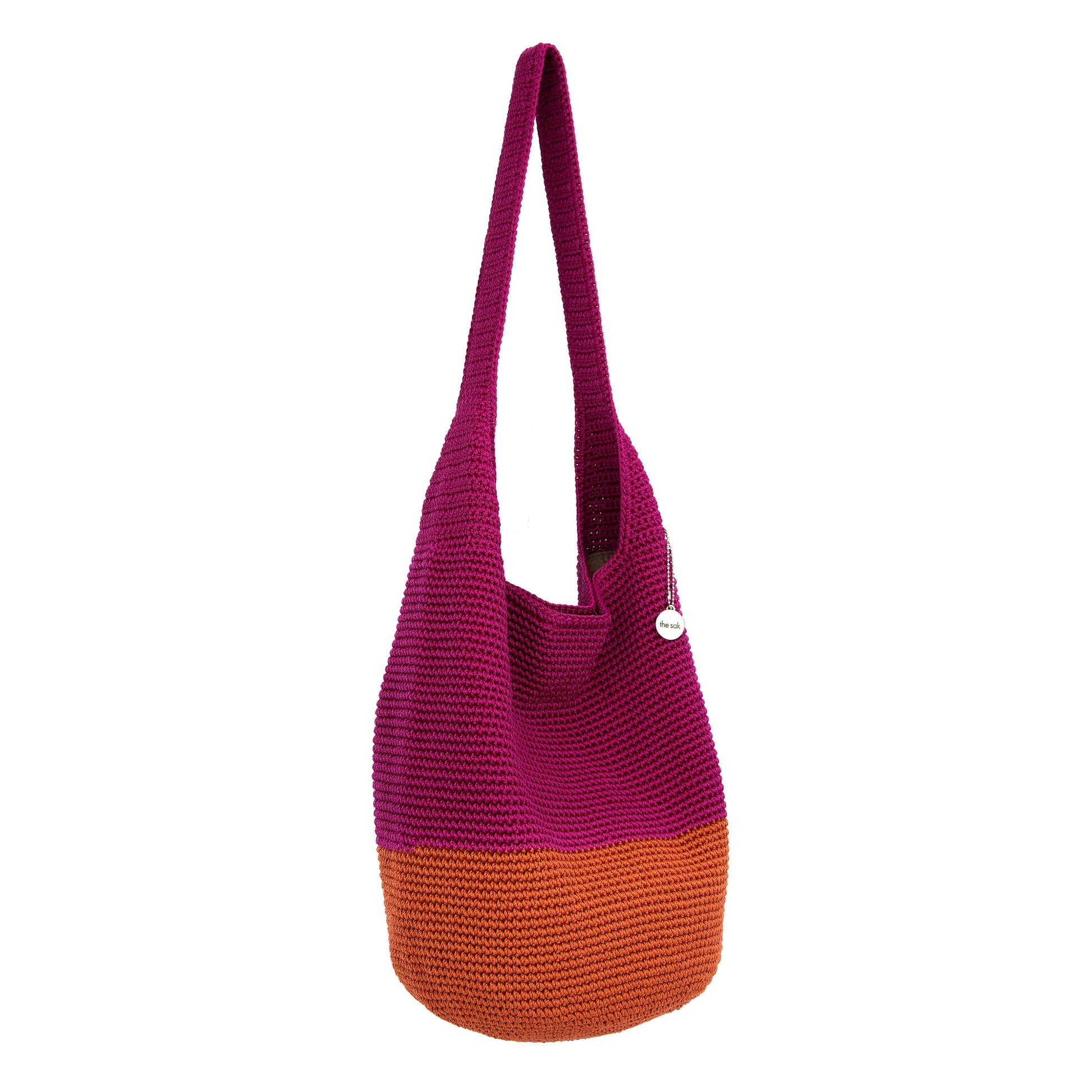 The Sak 120 Hobo Crochet - |Pinkberry Cayenne Block|