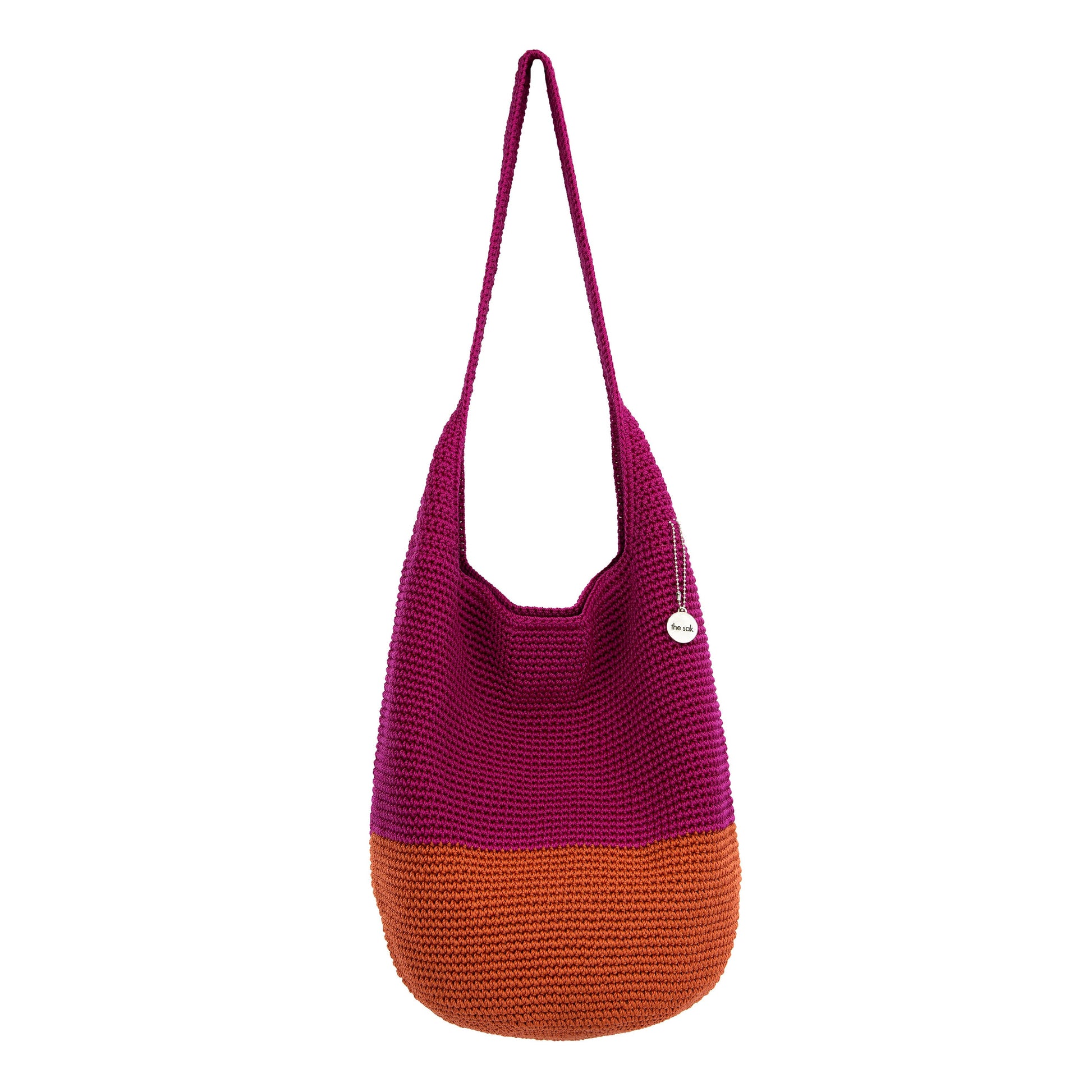 The Sak 120 Hobo Crochet - |Pinkberry Cayenne Block|