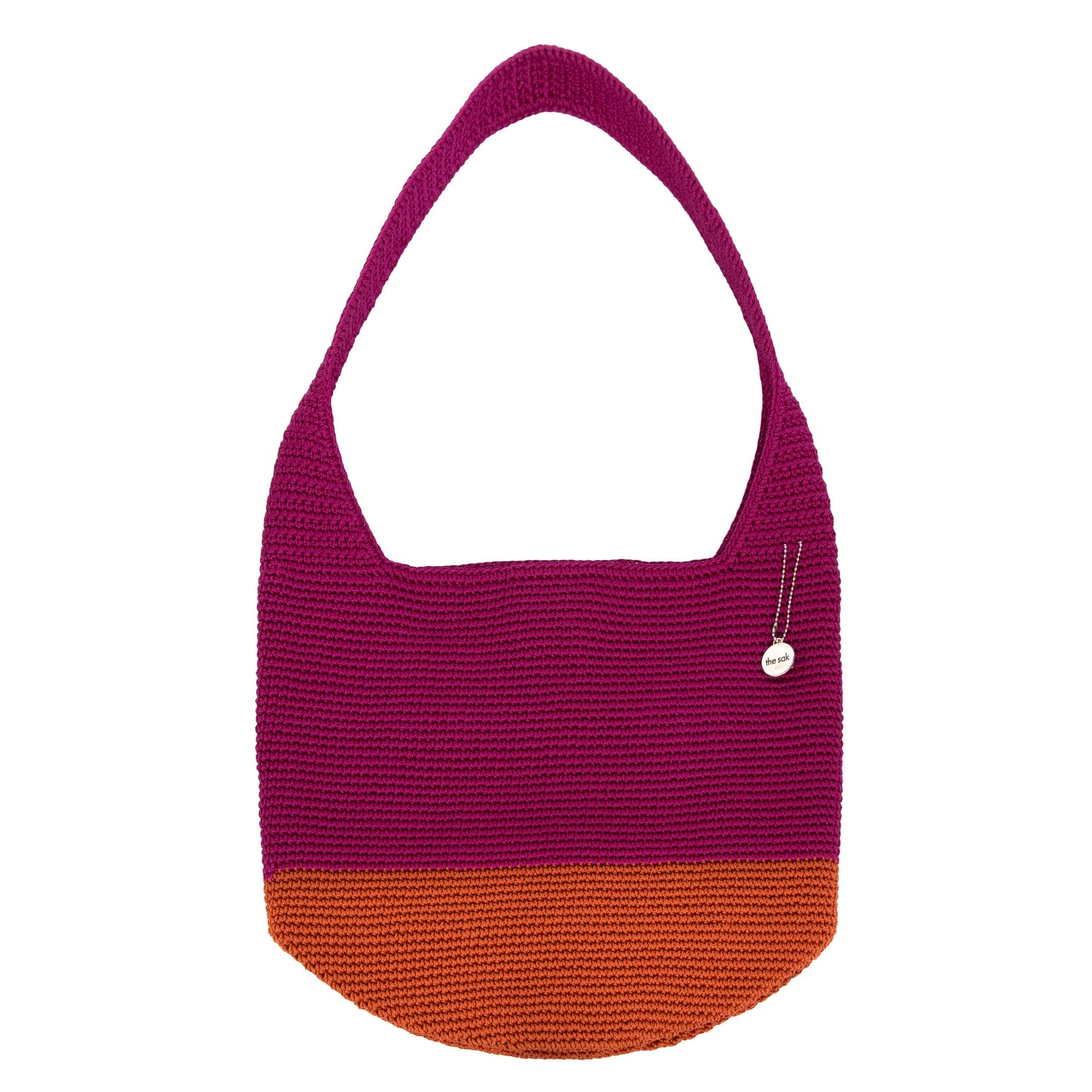 The Sak 120 Hobo Crochet - |Pinkberry Cayenne Block|