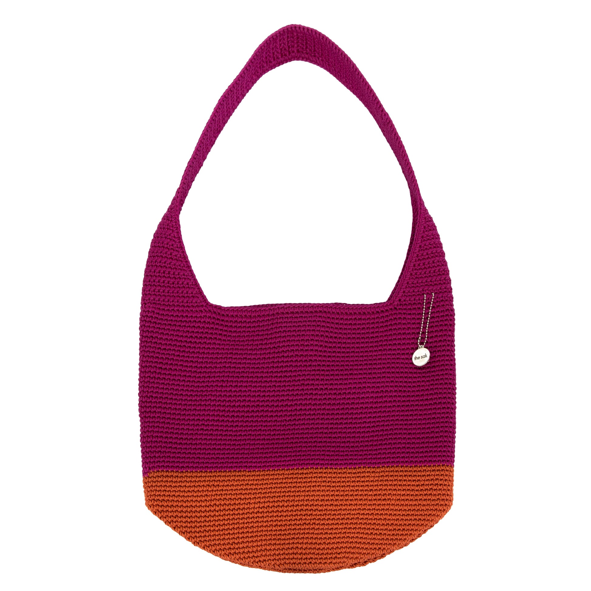 The Sak 120 Hobo Crochet - |Pinkberry Cayenne Block|