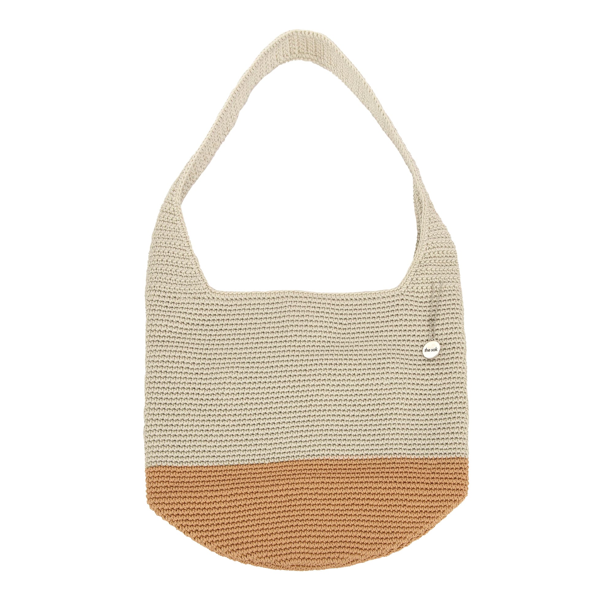 The Sak 120 Hobo Crochet - |Natural and Bamboo Block|