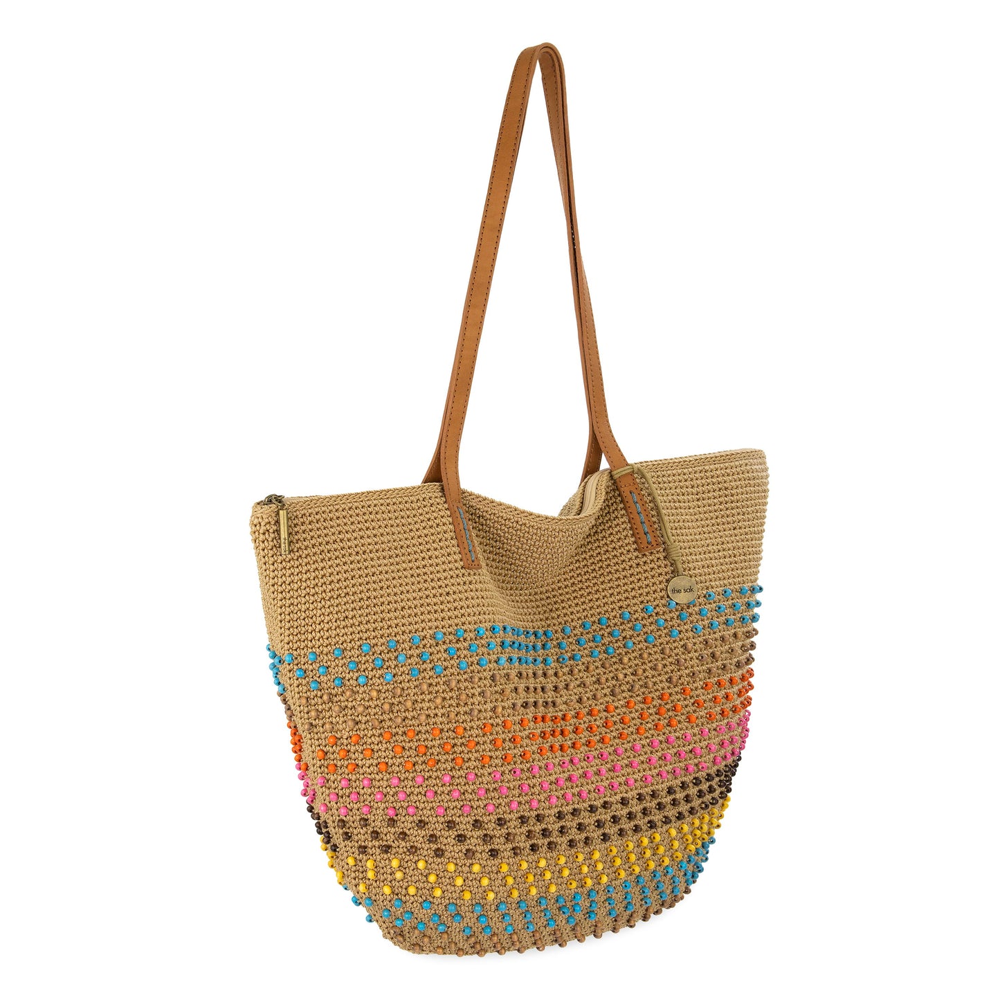 The Sak Faye Large Tote Crochet - |Island Bead|