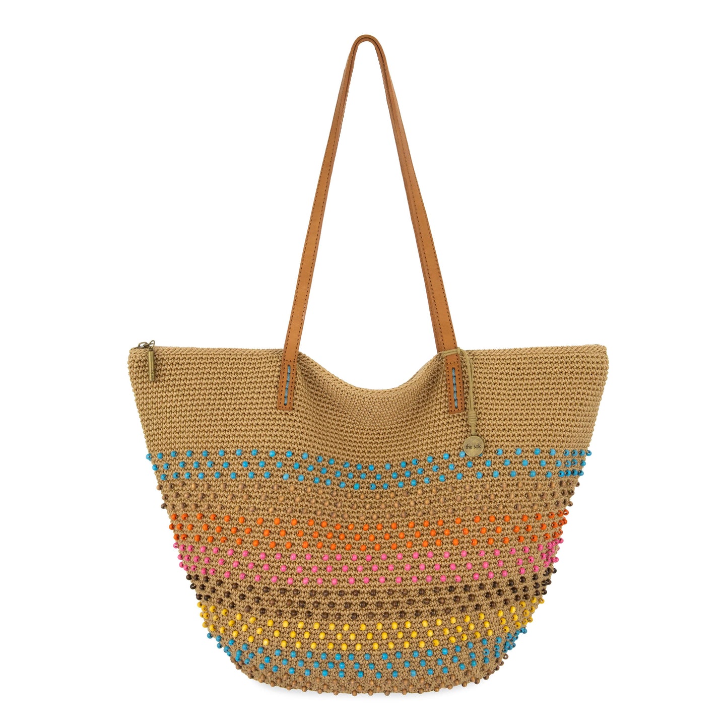 The Sak Faye Large Tote Crochet - |Island Bead|