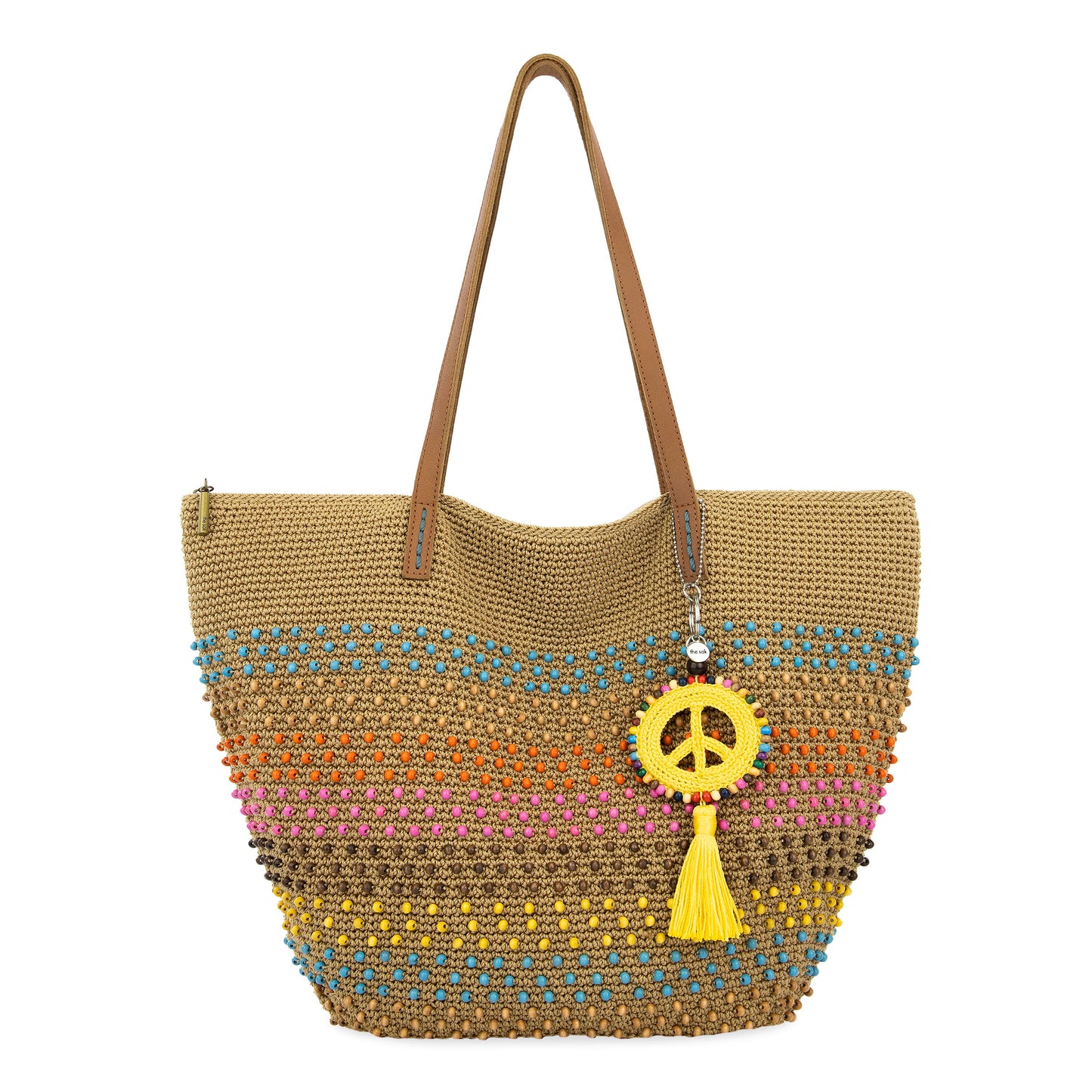 The Sak Faye Large Tote Crochet - |Island Bead|