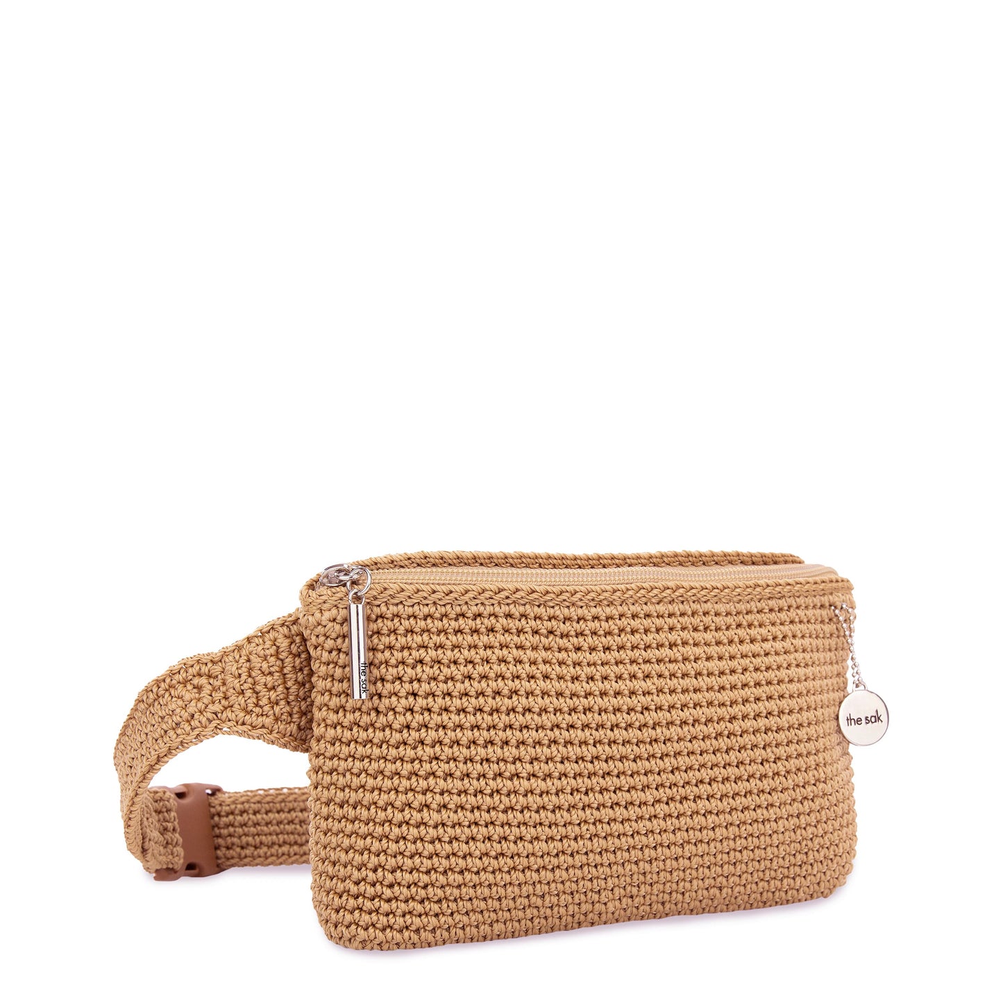 The Sak Caraway Small Belt Bag Crochet - |Bamboo|
