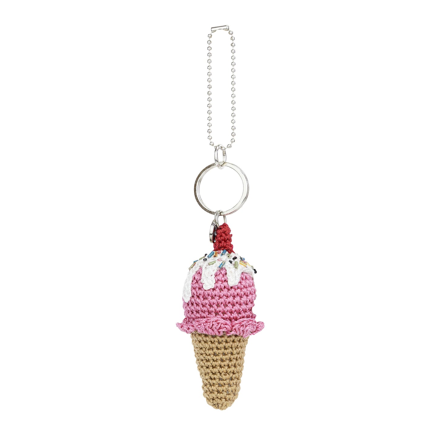The Sak Yarnicharmz Ice Cream Dangle Crochet - |Strawberry|