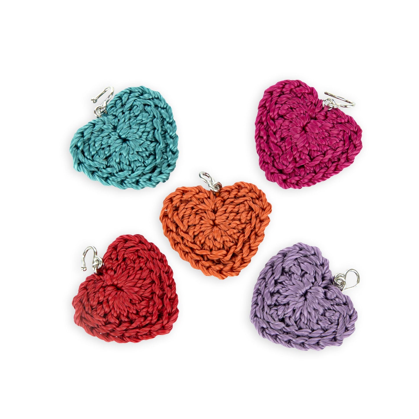 The Sak Yarnicharmz 5 Pack Crochet - |Hearts|