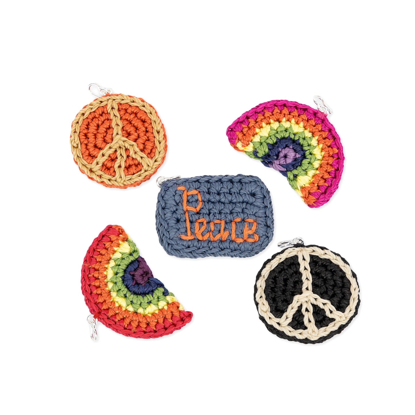 The Sak Yarnicharmz 5 Pack Crochet - |Peace|