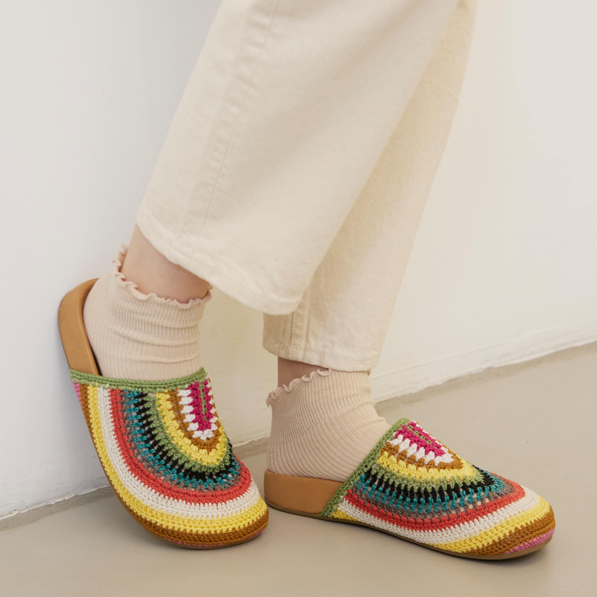 The Sak Bolinas Clog Crochet - |Island Dusk|