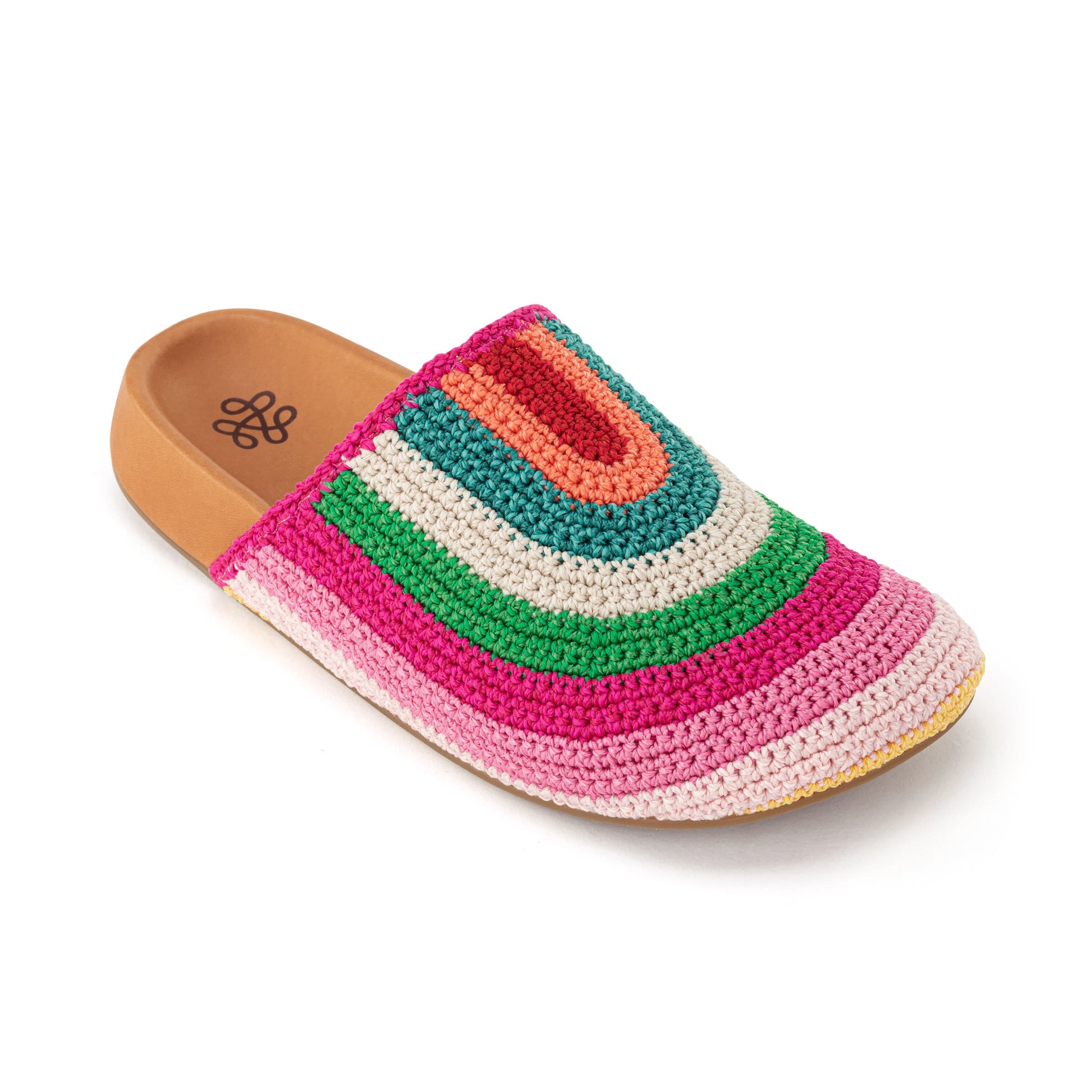 The Sak Bolinas Clog Crochet - |Beach Stripe|