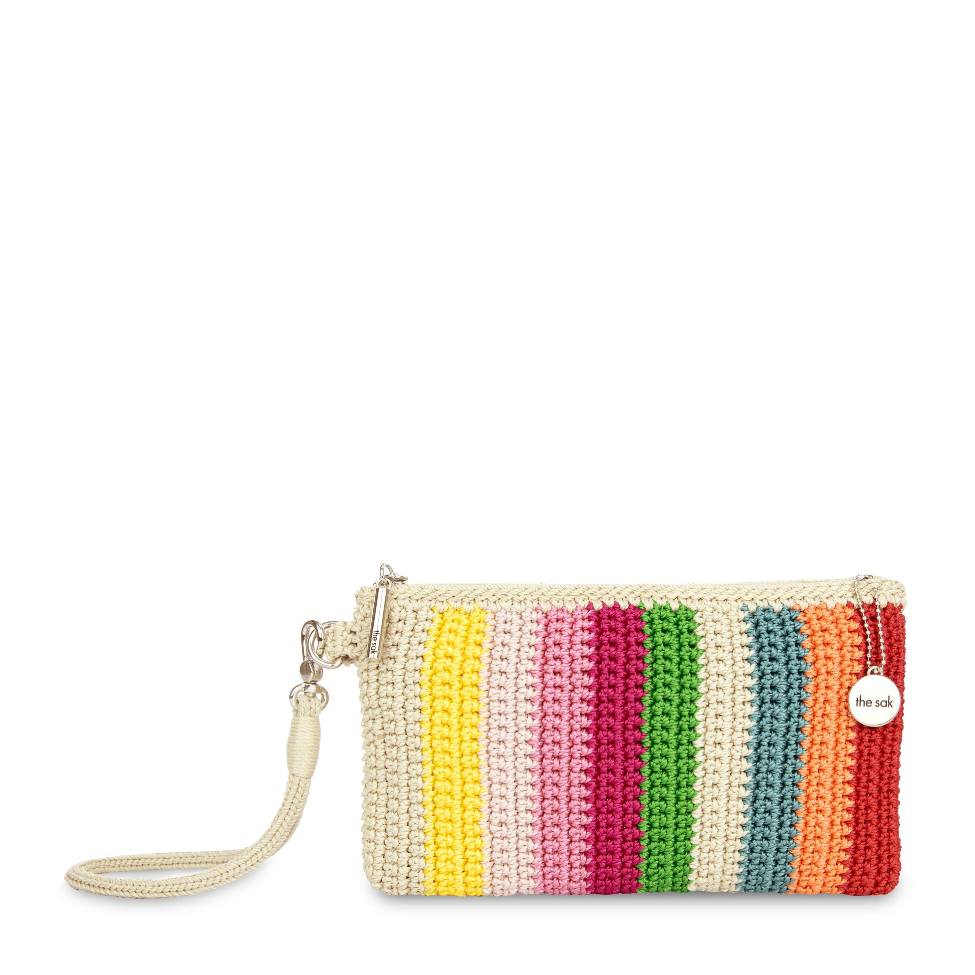 The Sak Vita Wristlet Crochet - |Beach Stripe|