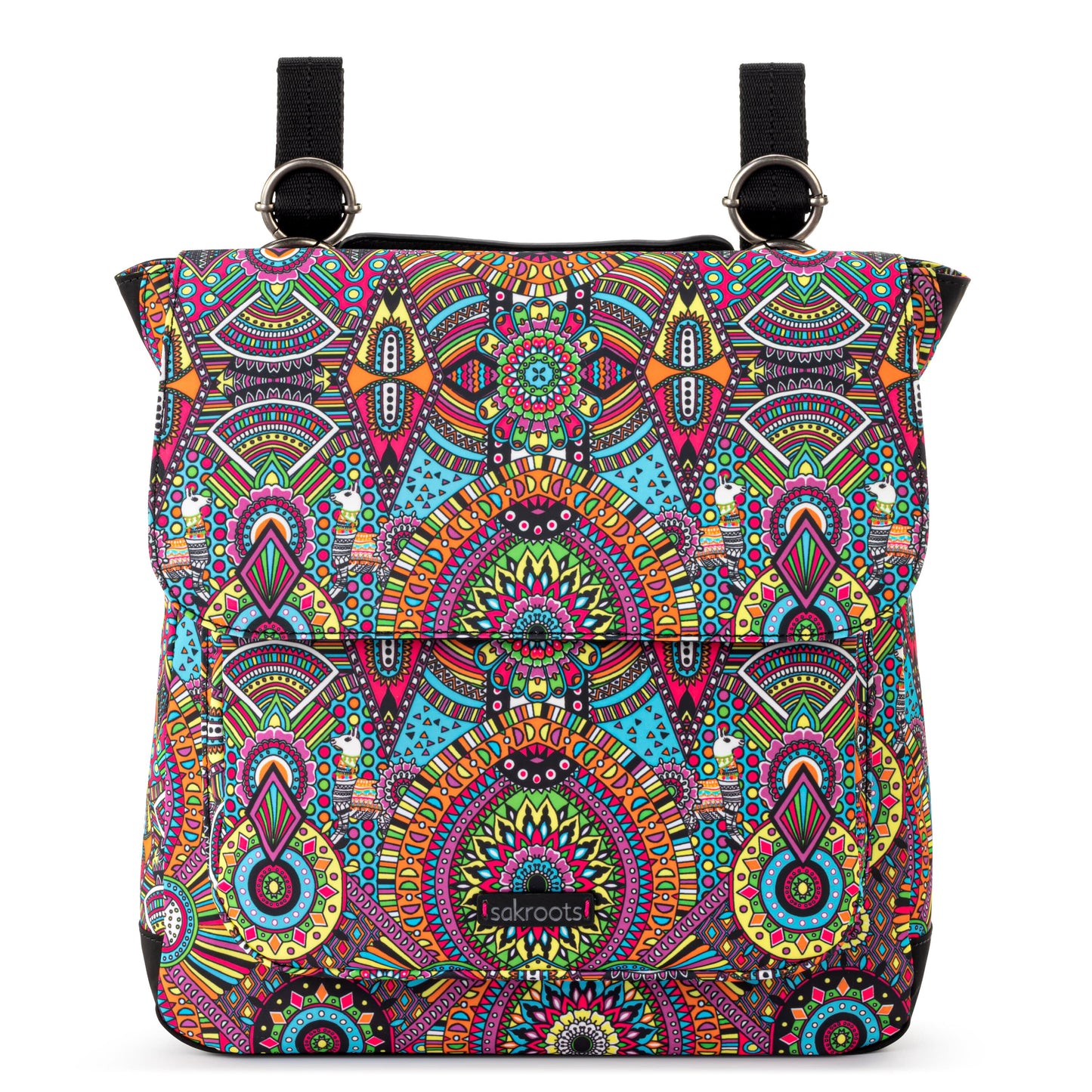 Sakroots Olympic Convertible Backpack EcoTwill - |Rainbow Wanderlust|