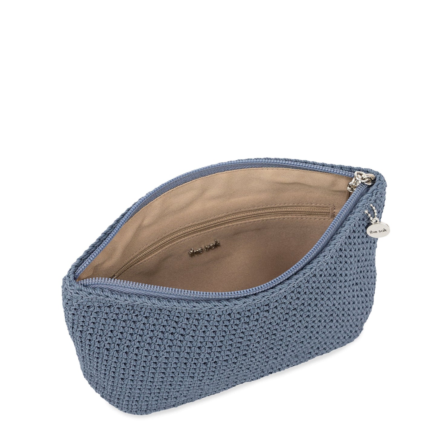 The Sak Essential Medium Pouch Crochet - |Maritime|