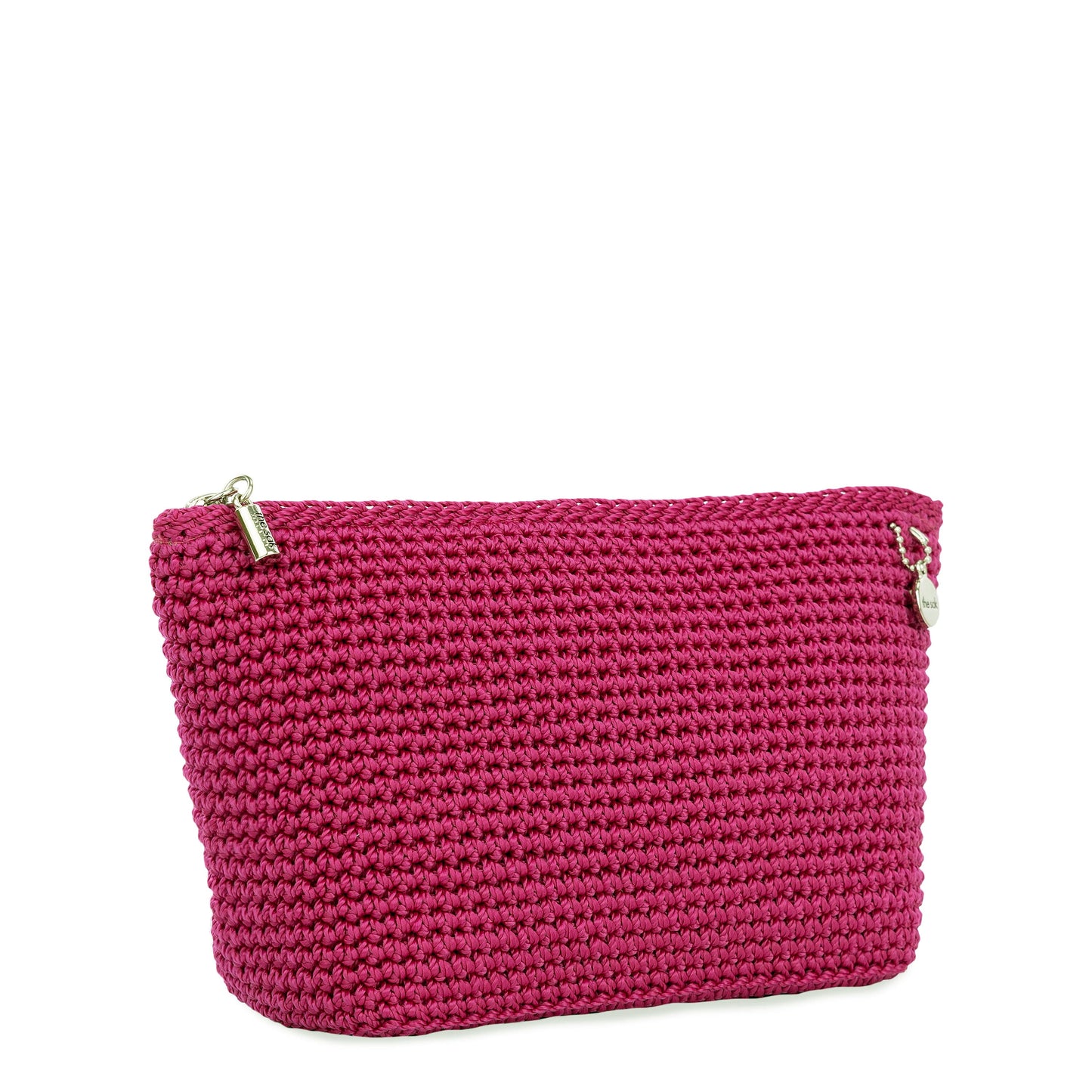 The Sak Essential Medium Pouch Crochet - |Pinkberry|