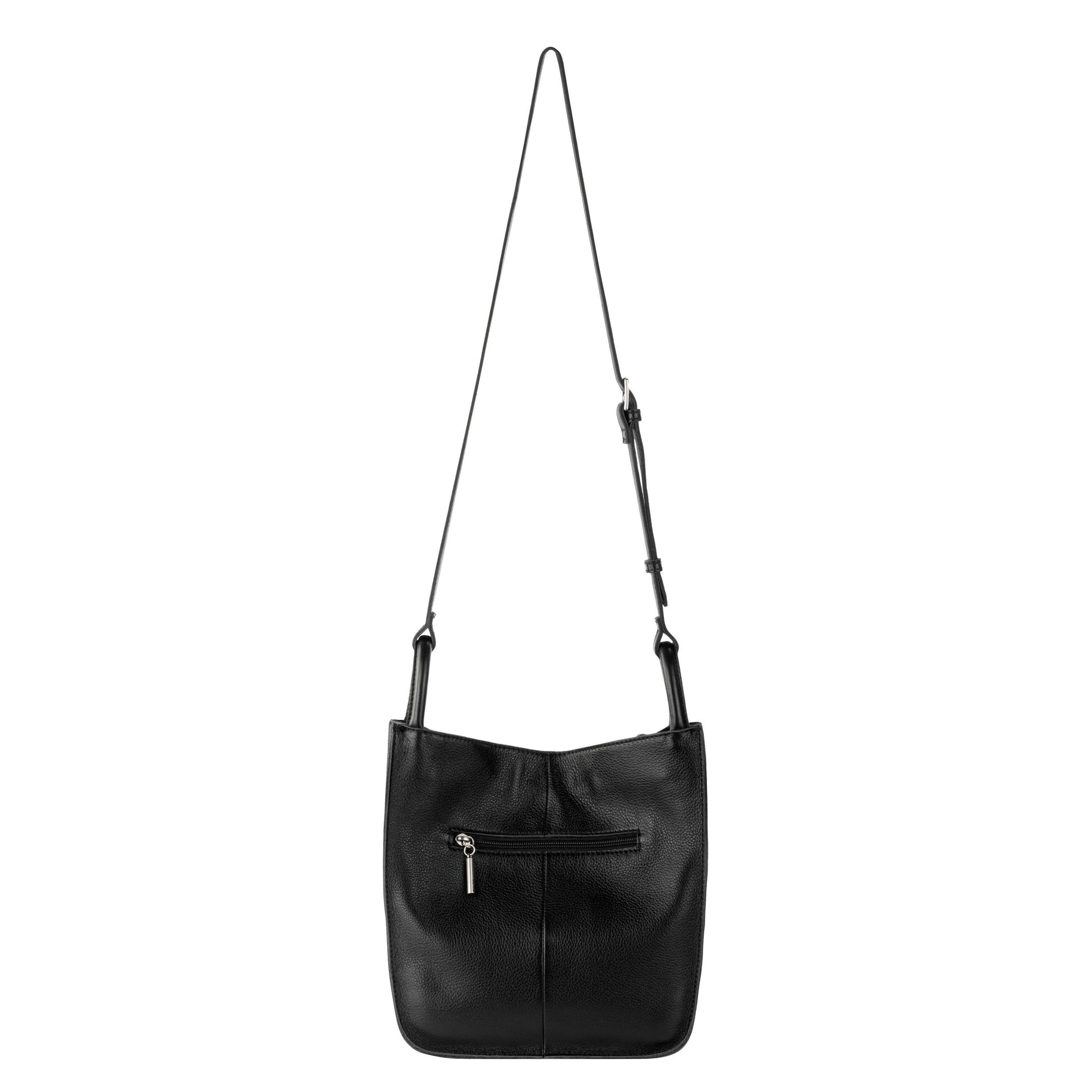 The Sak Los Feliz Slouchy Crossbody Leather - |Black|